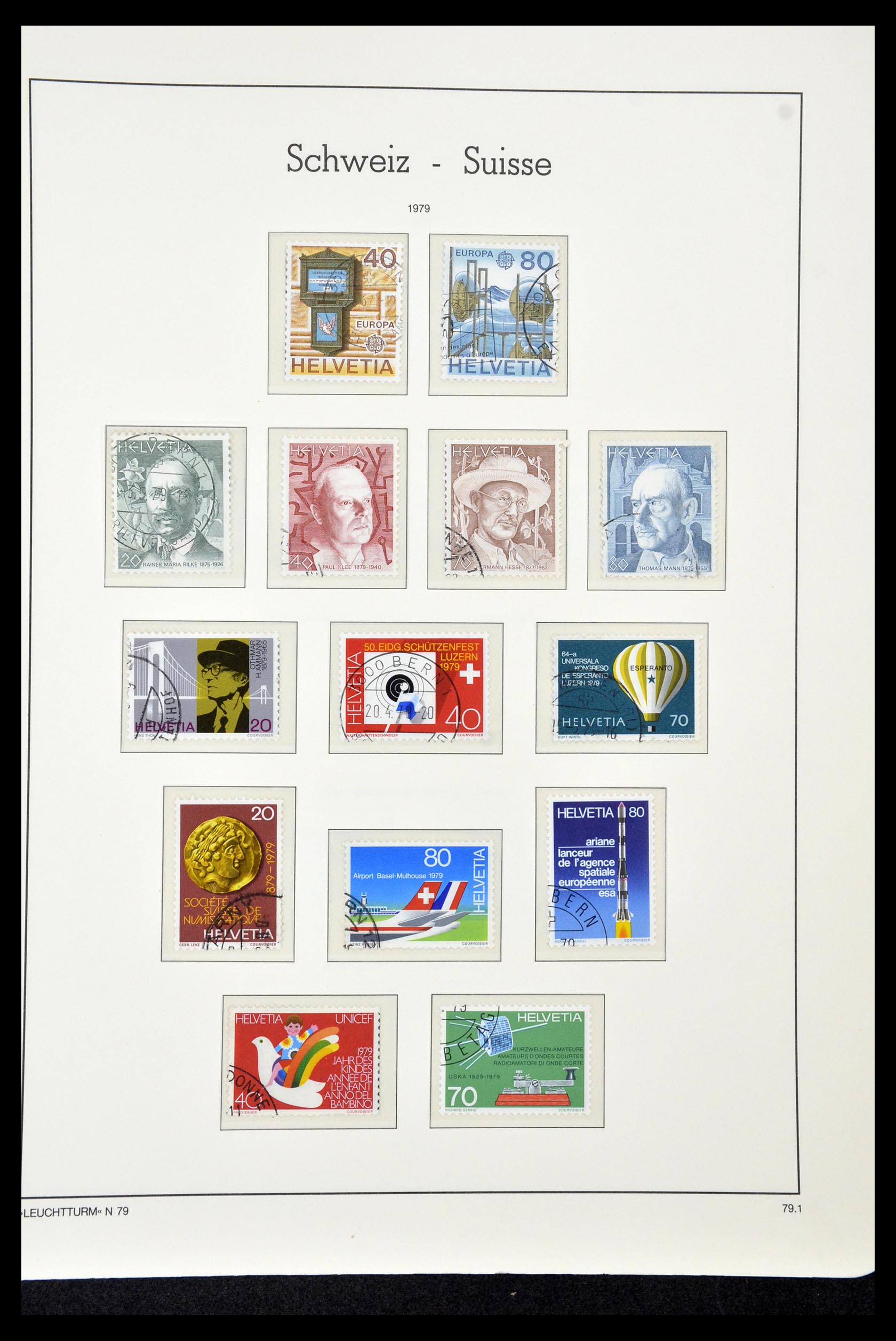 35030 062 - Stamp Collection 35030 Switzerland 1850-1997.