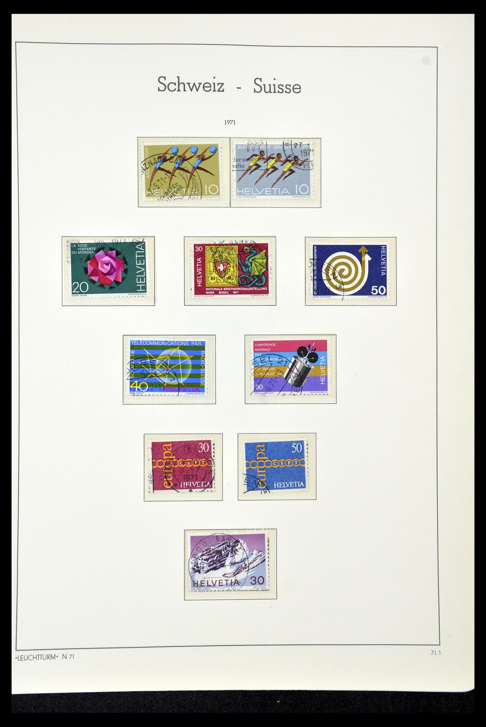 35030 064 - Stamp Collection 35030 Switzerland 1850-1997.