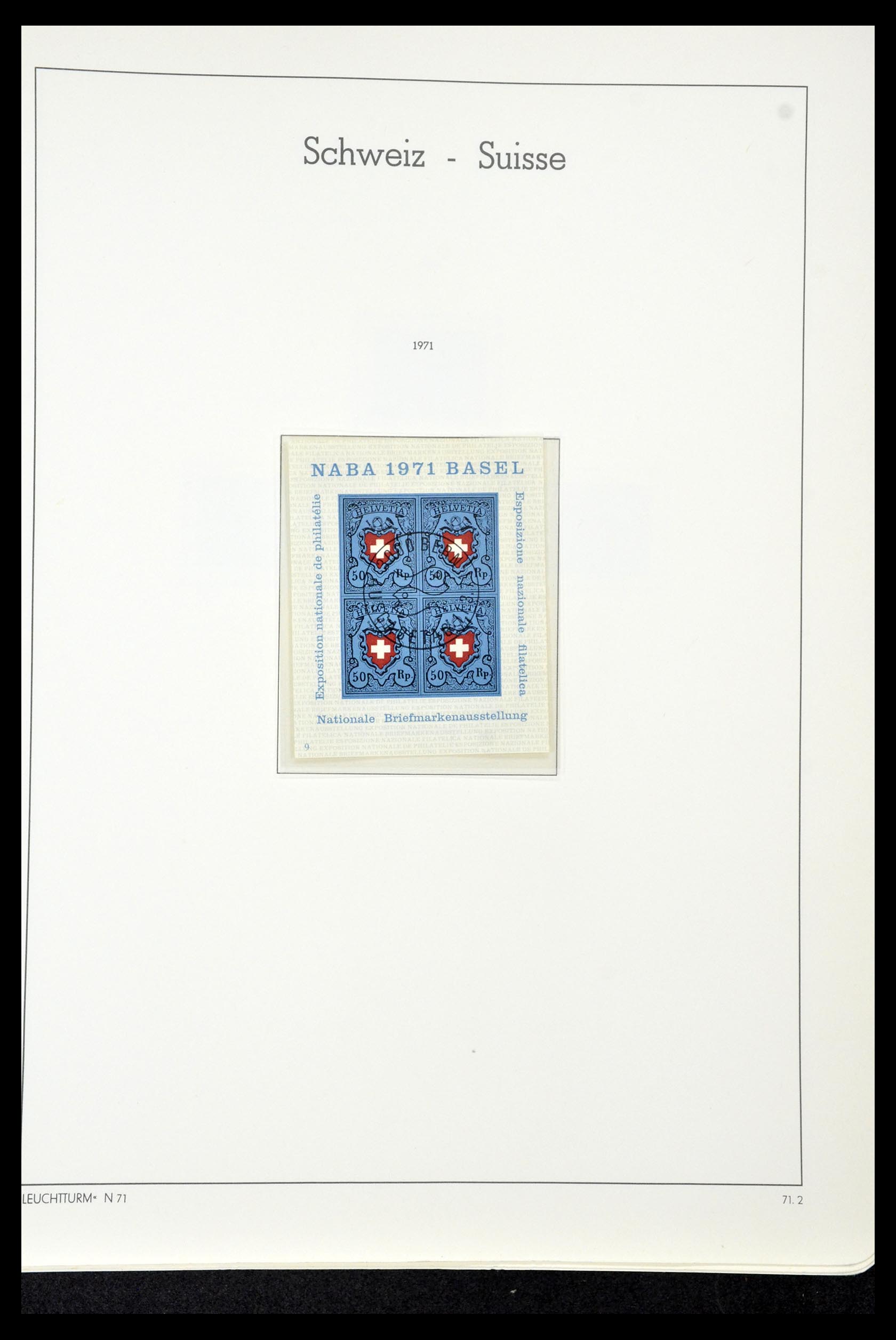 35030 065 - Stamp Collection 35030 Switzerland 1850-1997.