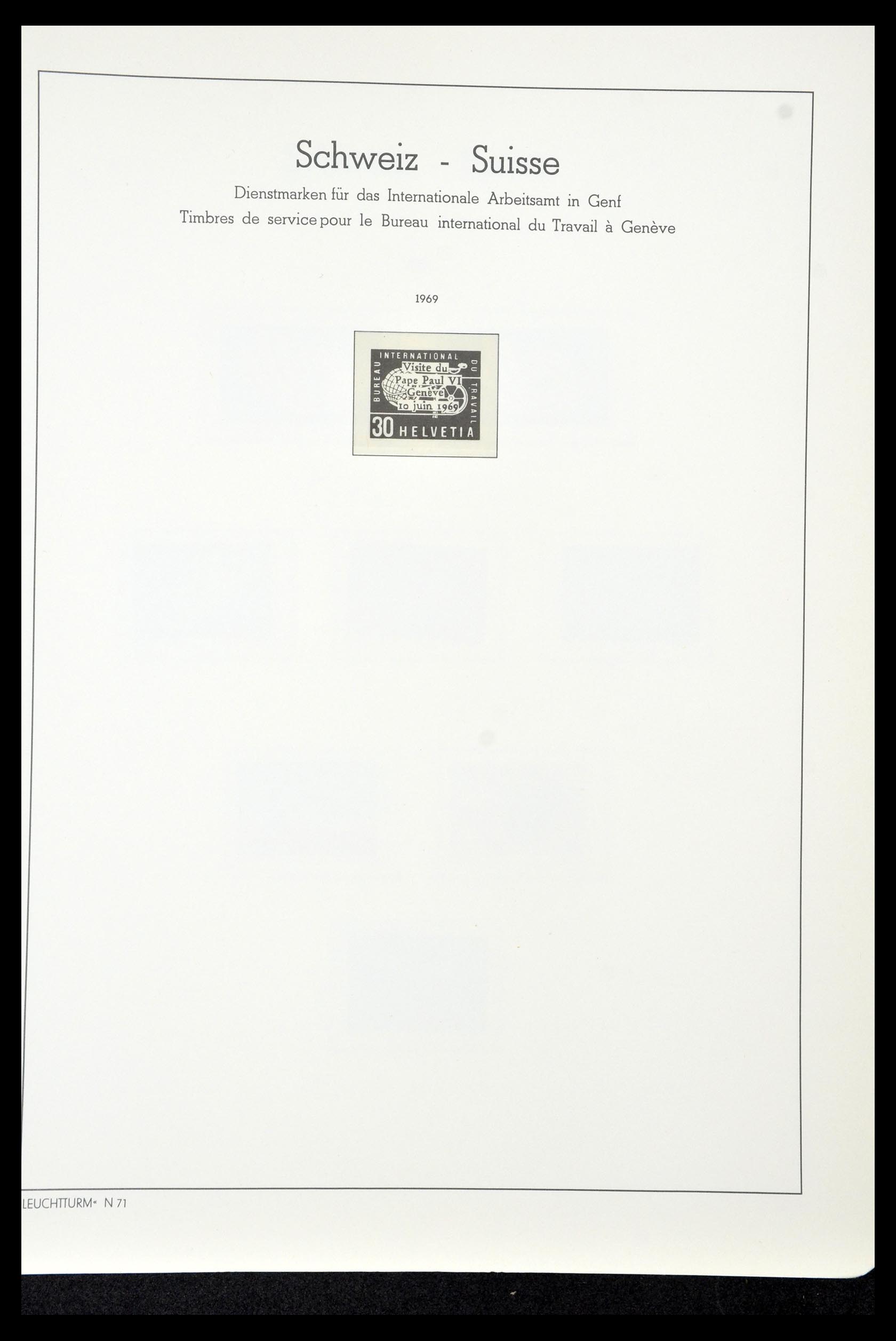 35030 067 - Stamp Collection 35030 Switzerland 1850-1997.