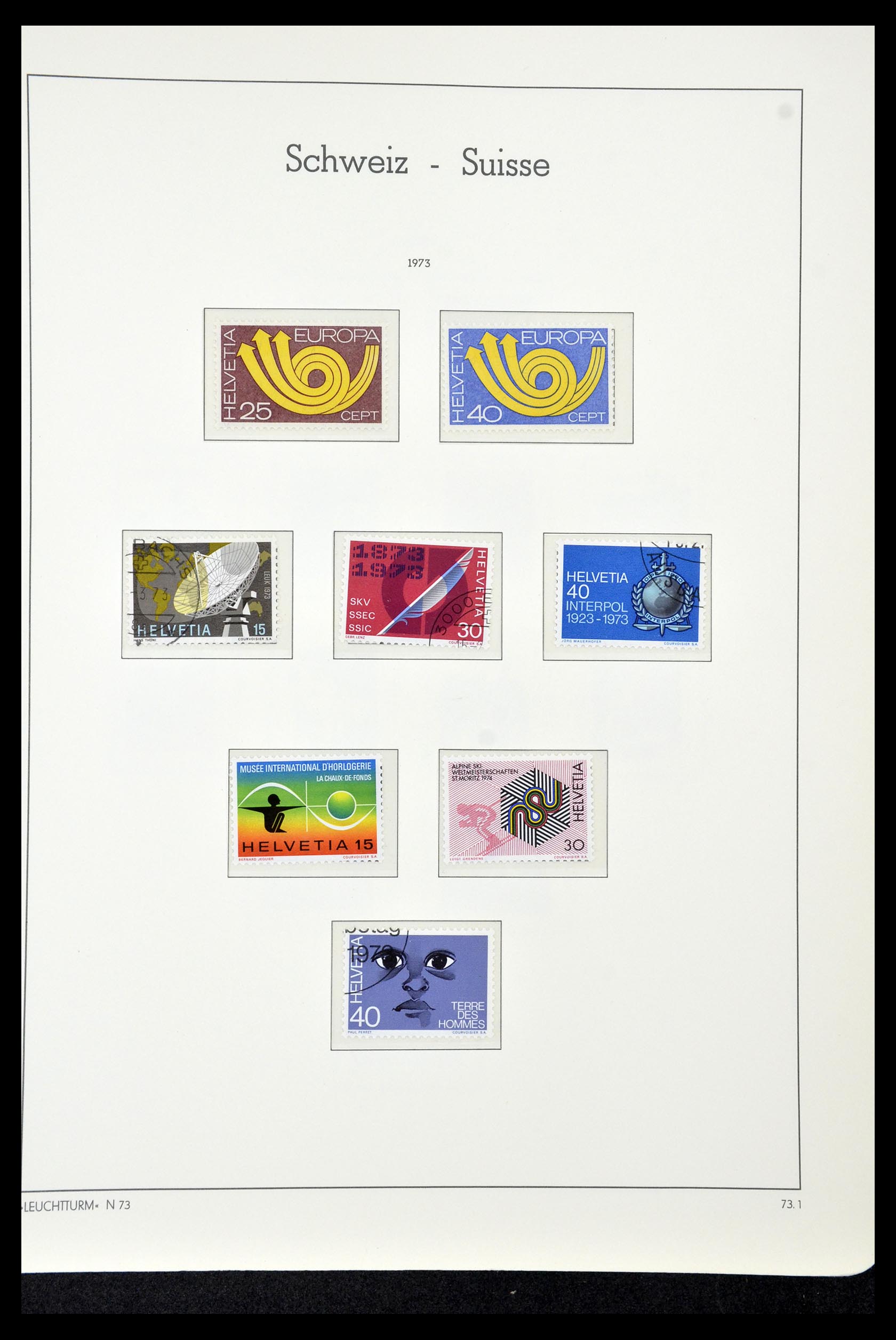 35030 068 - Stamp Collection 35030 Switzerland 1850-1997.