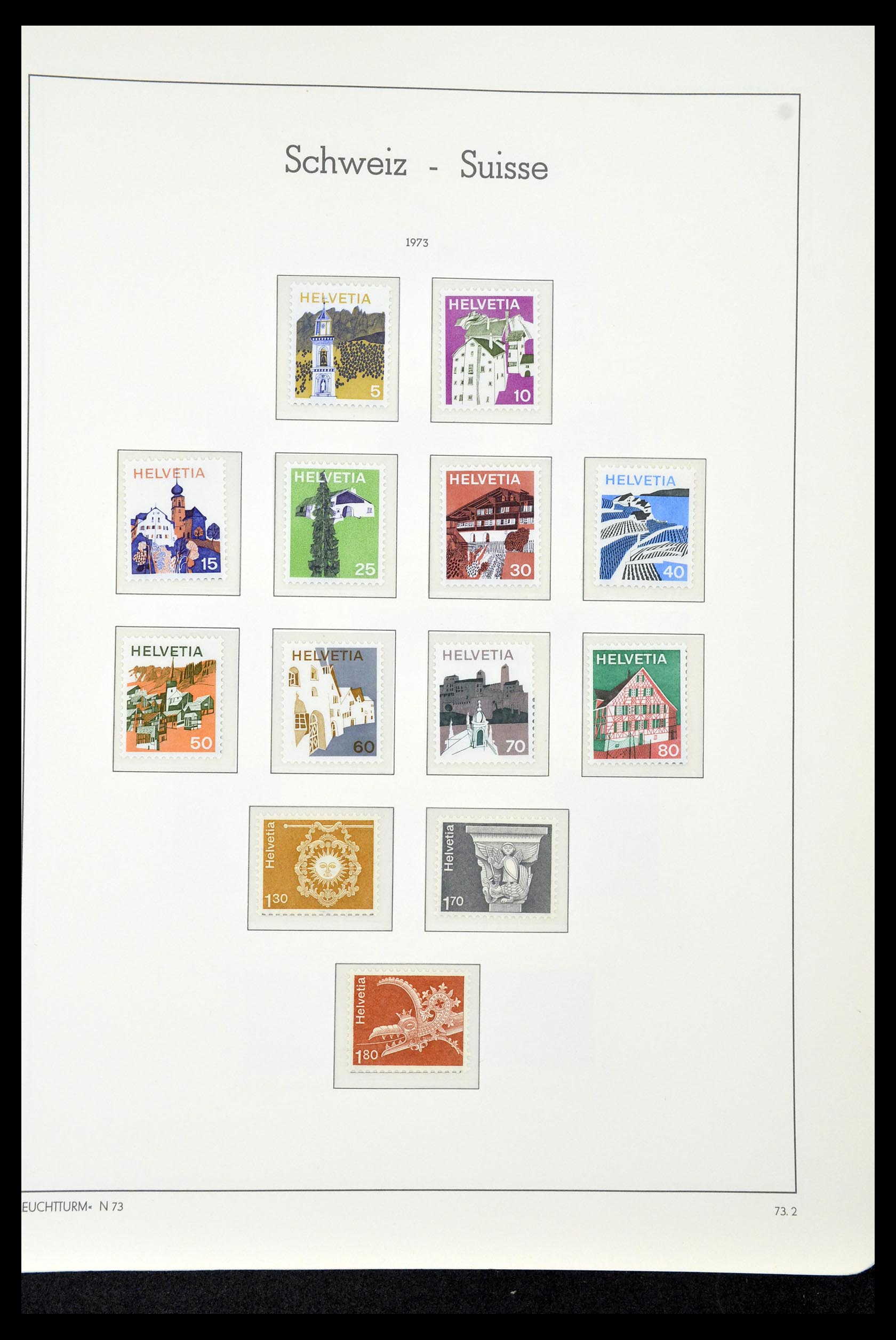 35030 069 - Stamp Collection 35030 Switzerland 1850-1997.