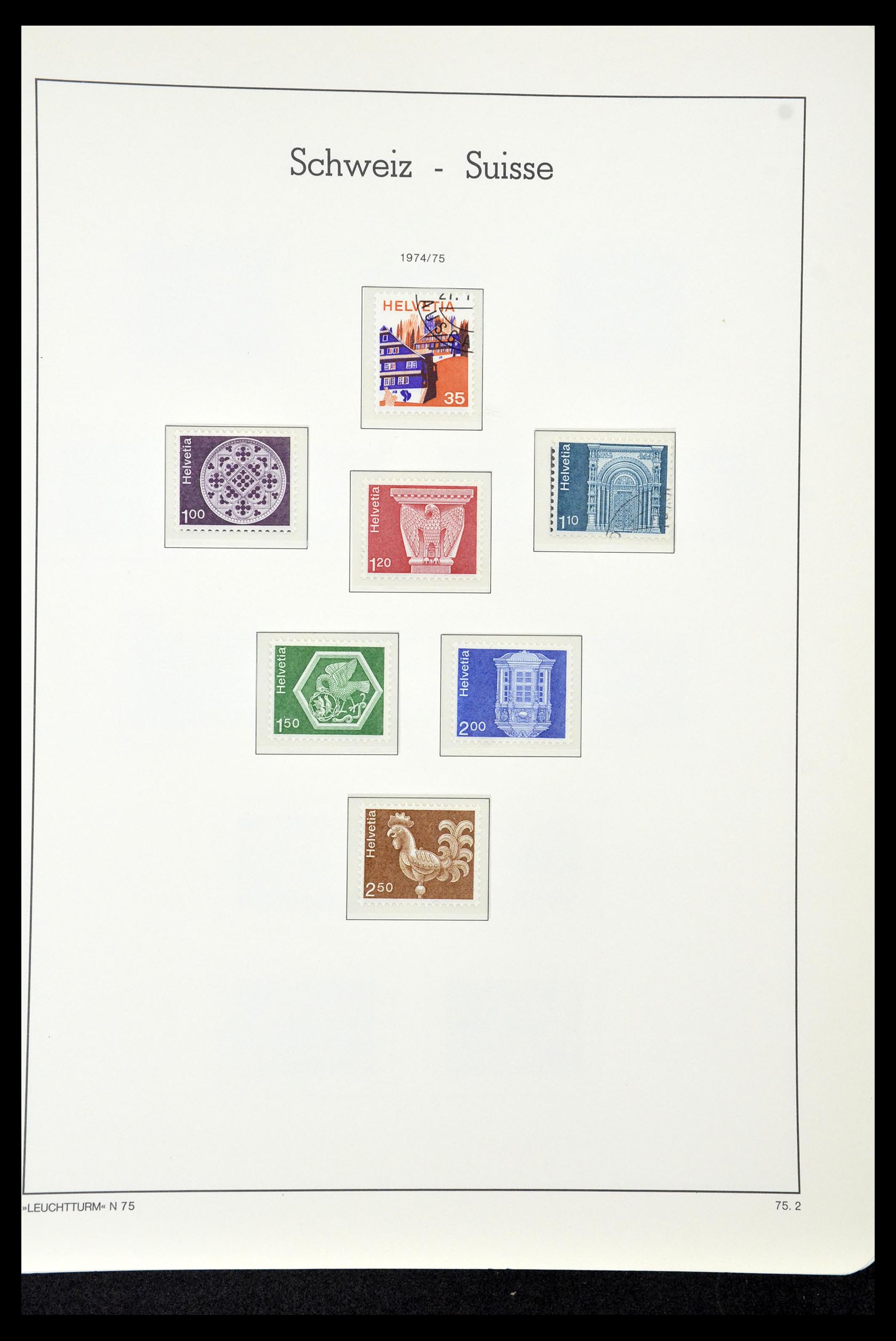 35030 072 - Stamp Collection 35030 Switzerland 1850-1997.
