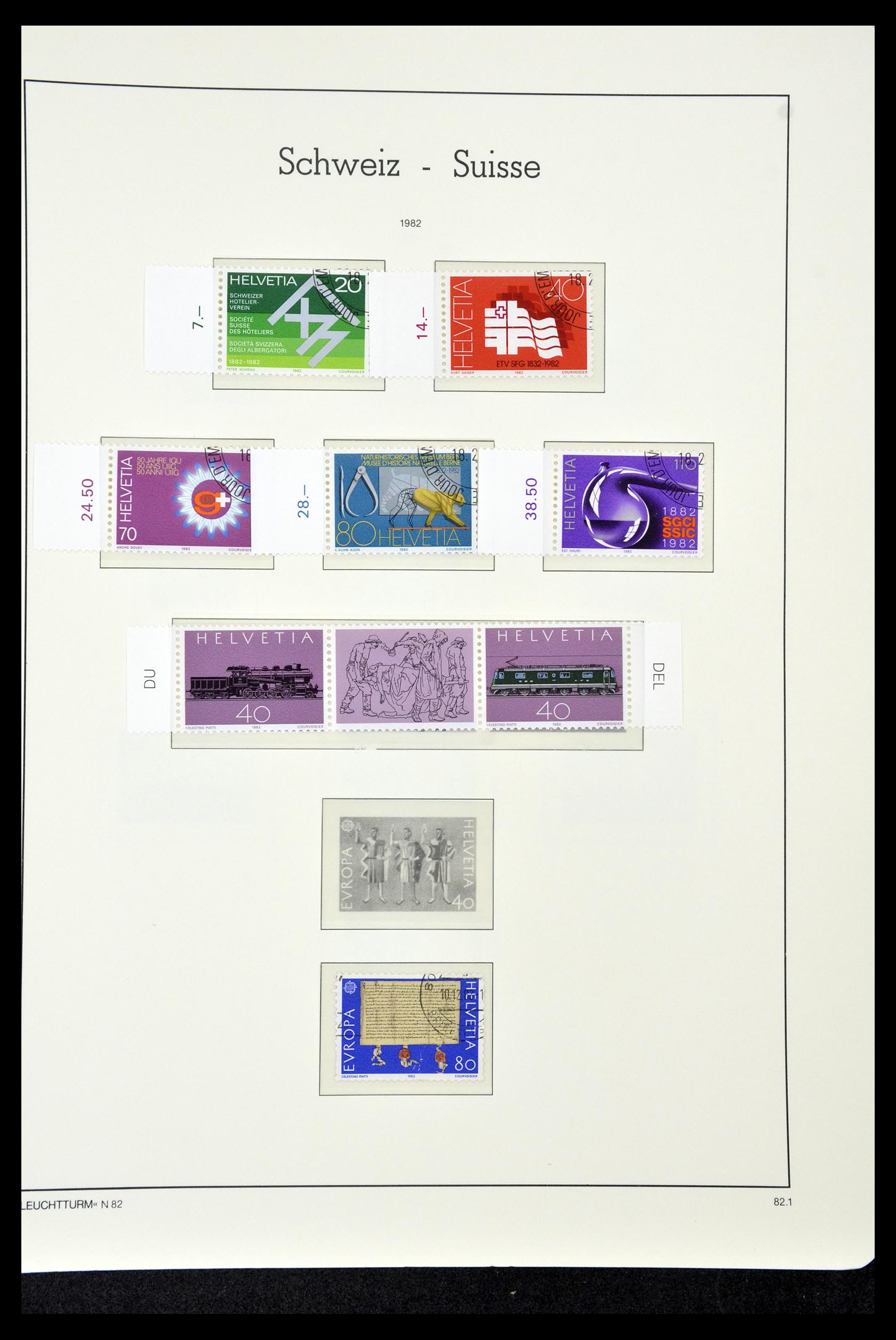 35030 075 - Stamp Collection 35030 Switzerland 1850-1997.