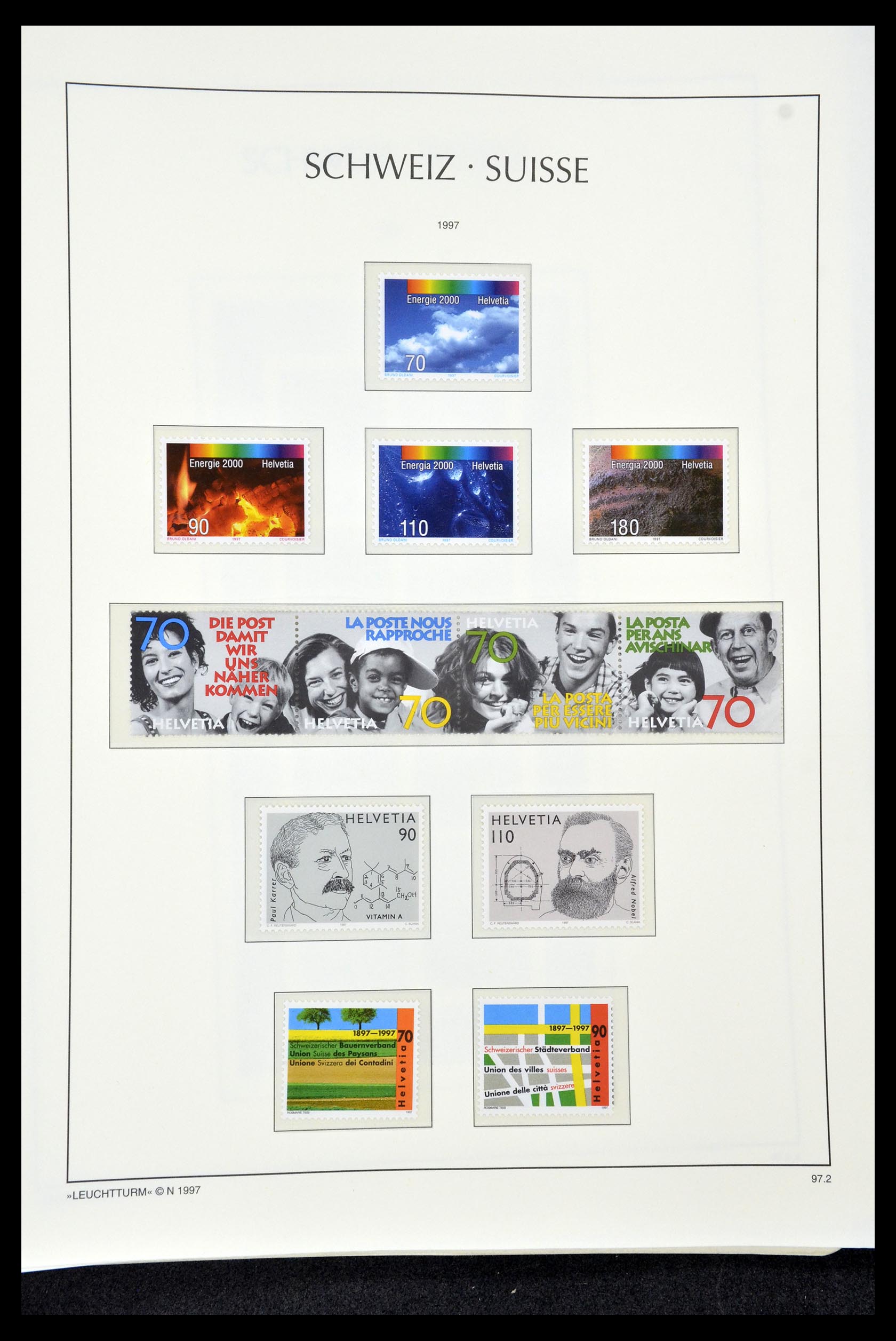 35030 087 - Stamp Collection 35030 Switzerland 1850-1997.