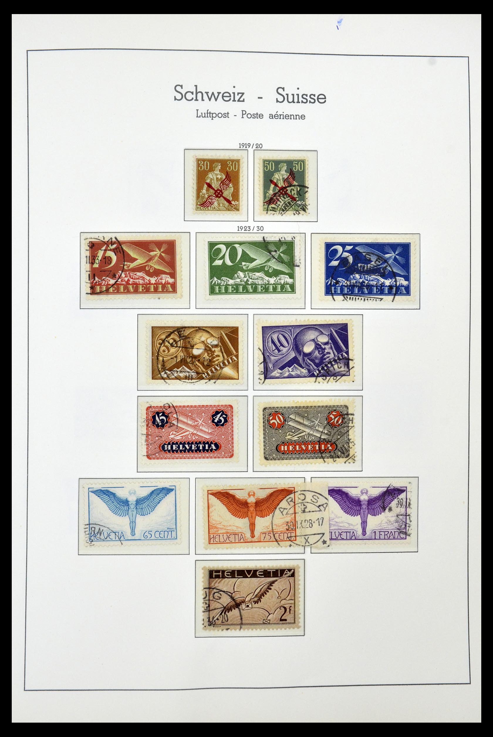 35030 088 - Stamp Collection 35030 Switzerland 1850-1997.