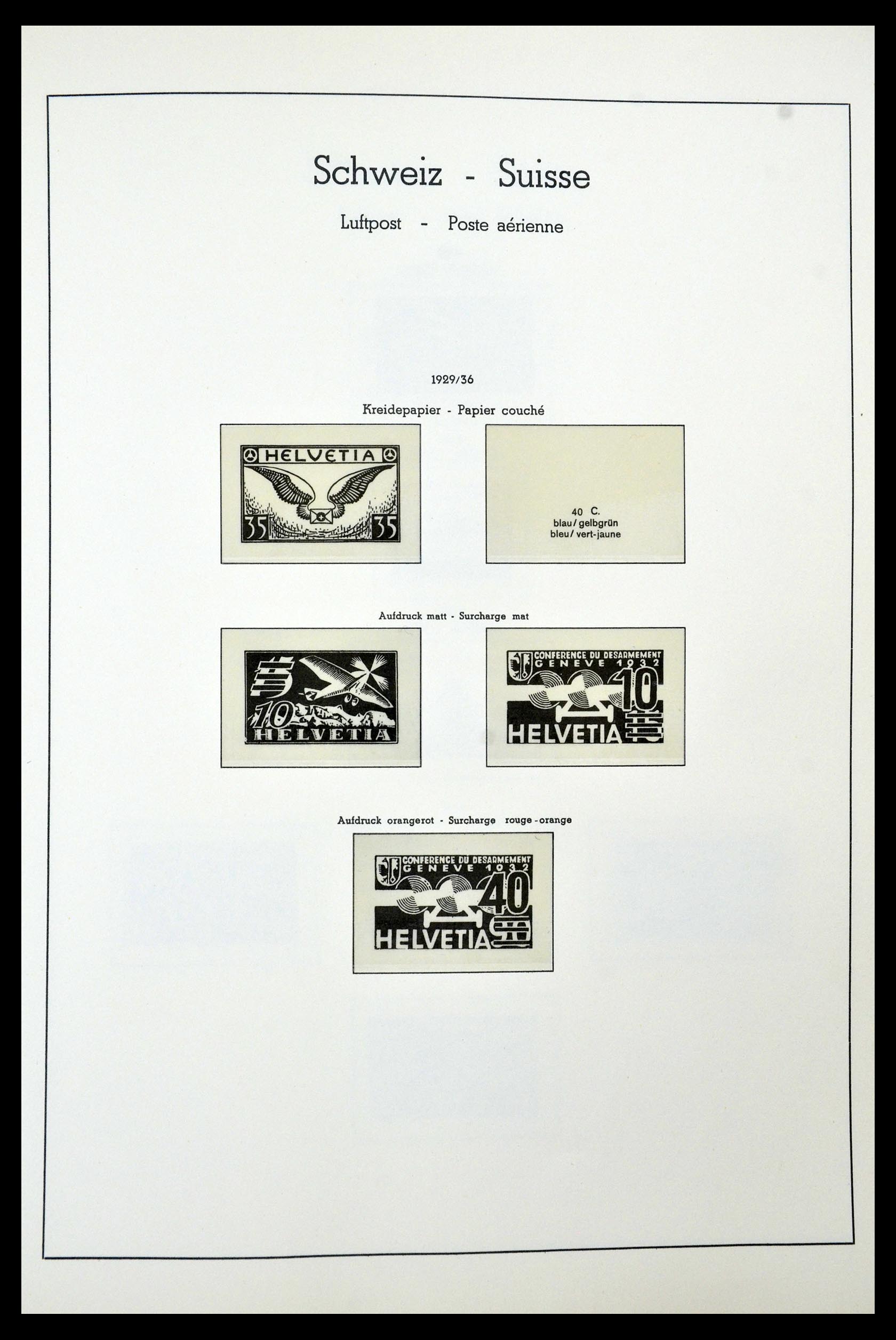 35030 091 - Stamp Collection 35030 Switzerland 1850-1997.