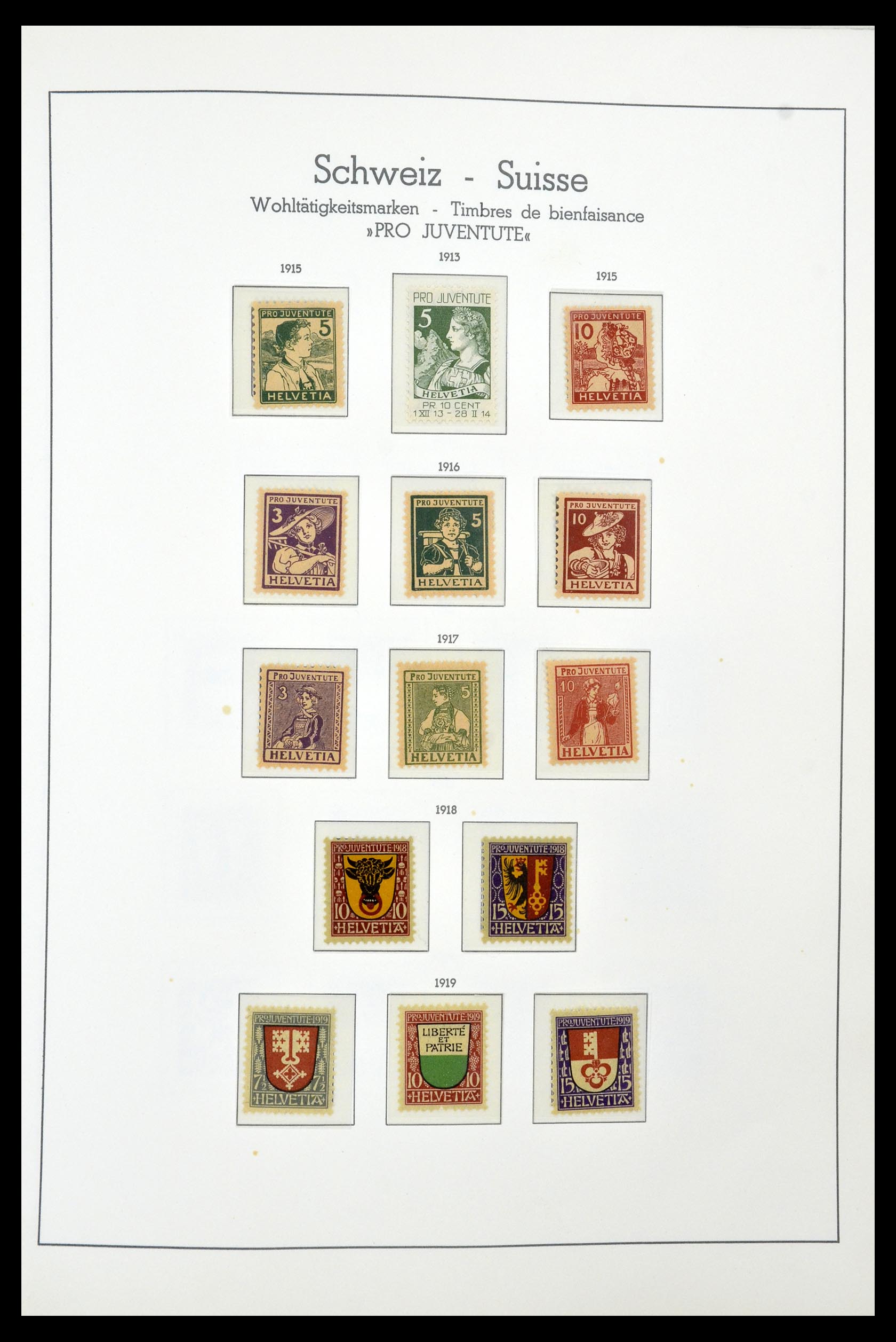 35030 096 - Stamp Collection 35030 Switzerland 1850-1997.