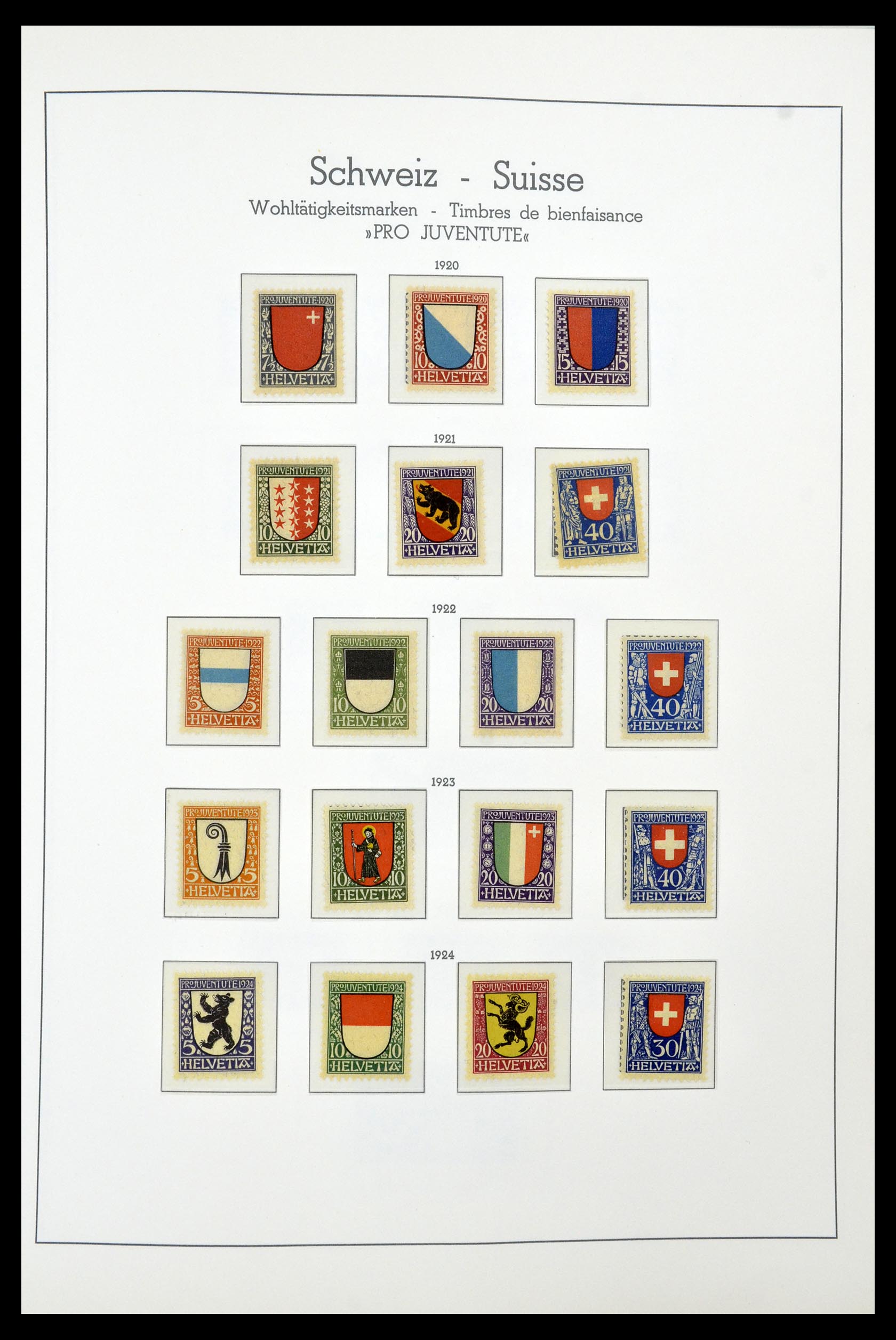 35030 097 - Stamp Collection 35030 Switzerland 1850-1997.