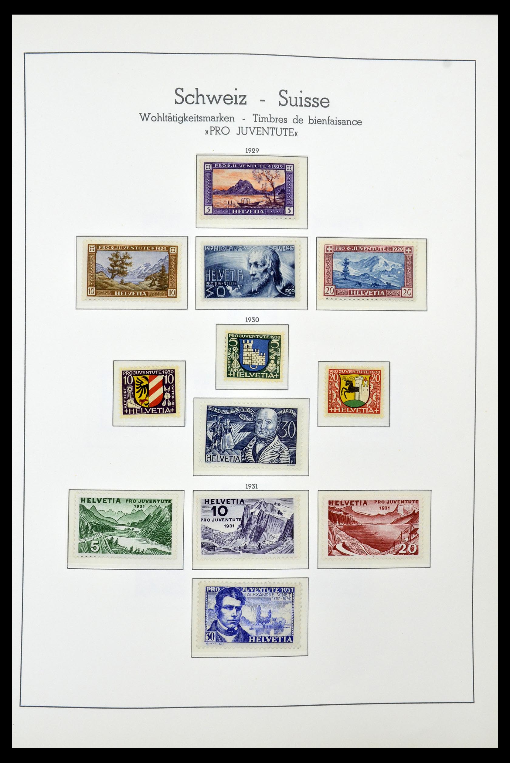 35030 099 - Stamp Collection 35030 Switzerland 1850-1997.