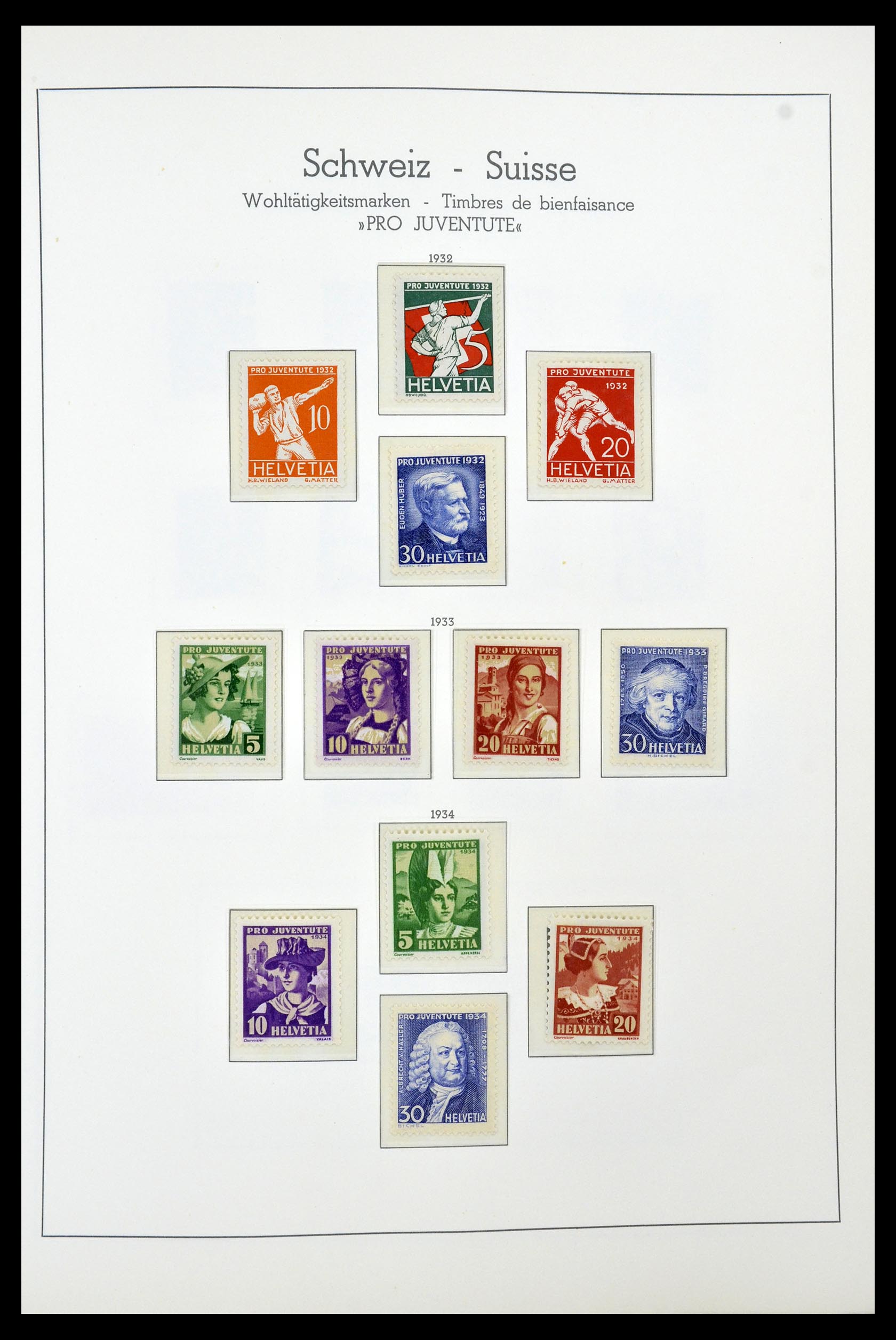 35030 100 - Stamp Collection 35030 Switzerland 1850-1997.