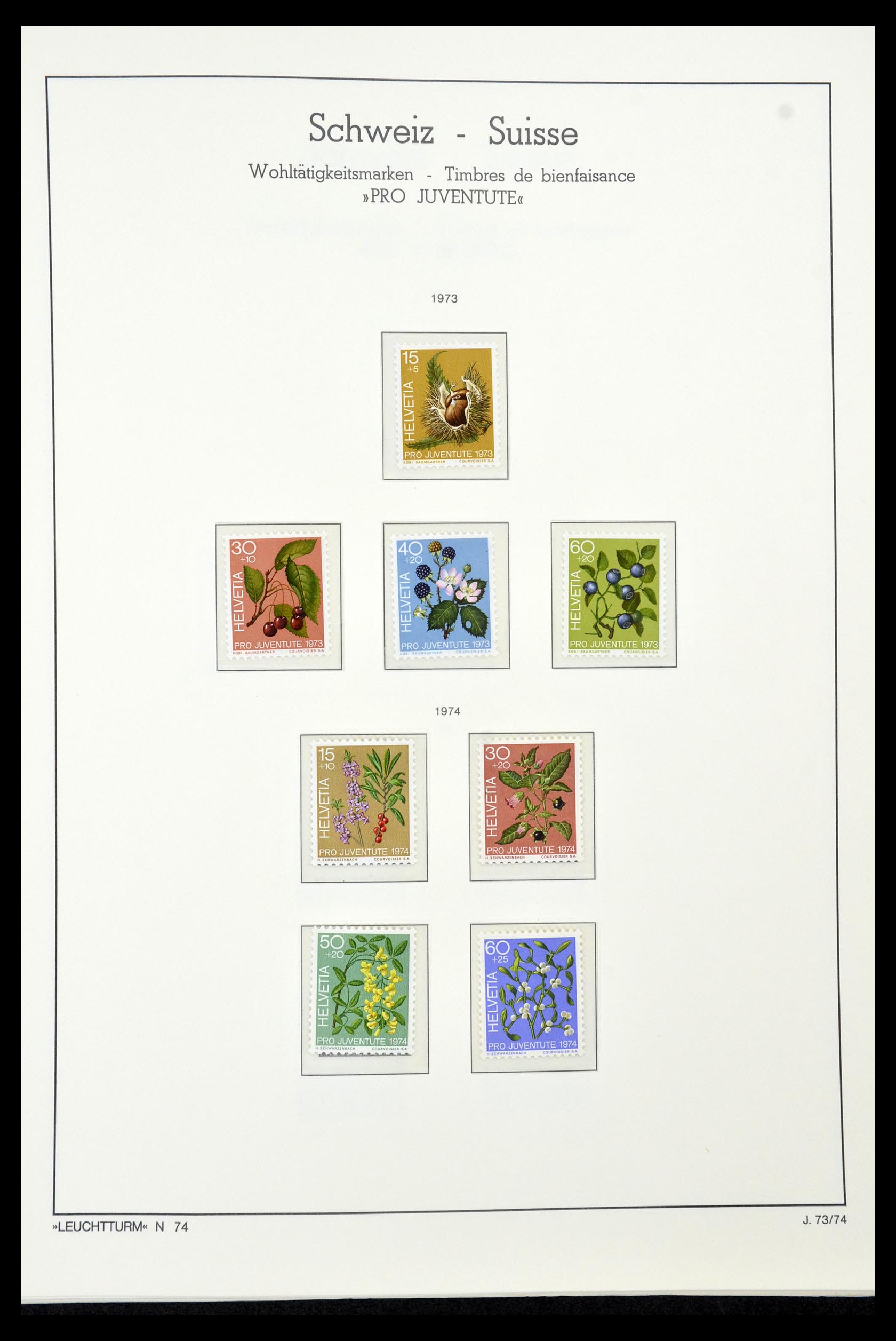 35030 121 - Stamp Collection 35030 Switzerland 1850-1997.