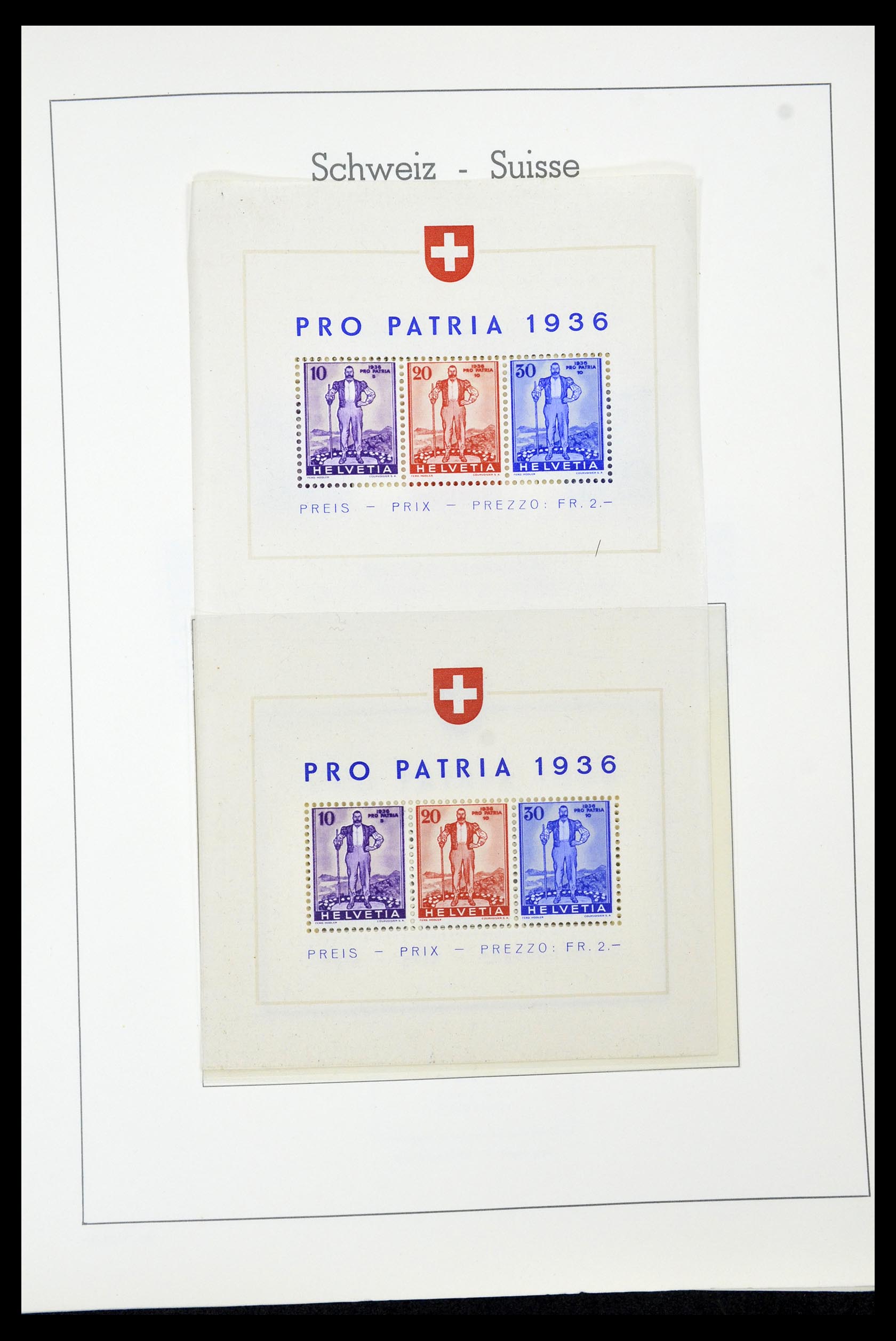 35030 128 - Stamp Collection 35030 Switzerland 1850-1997.