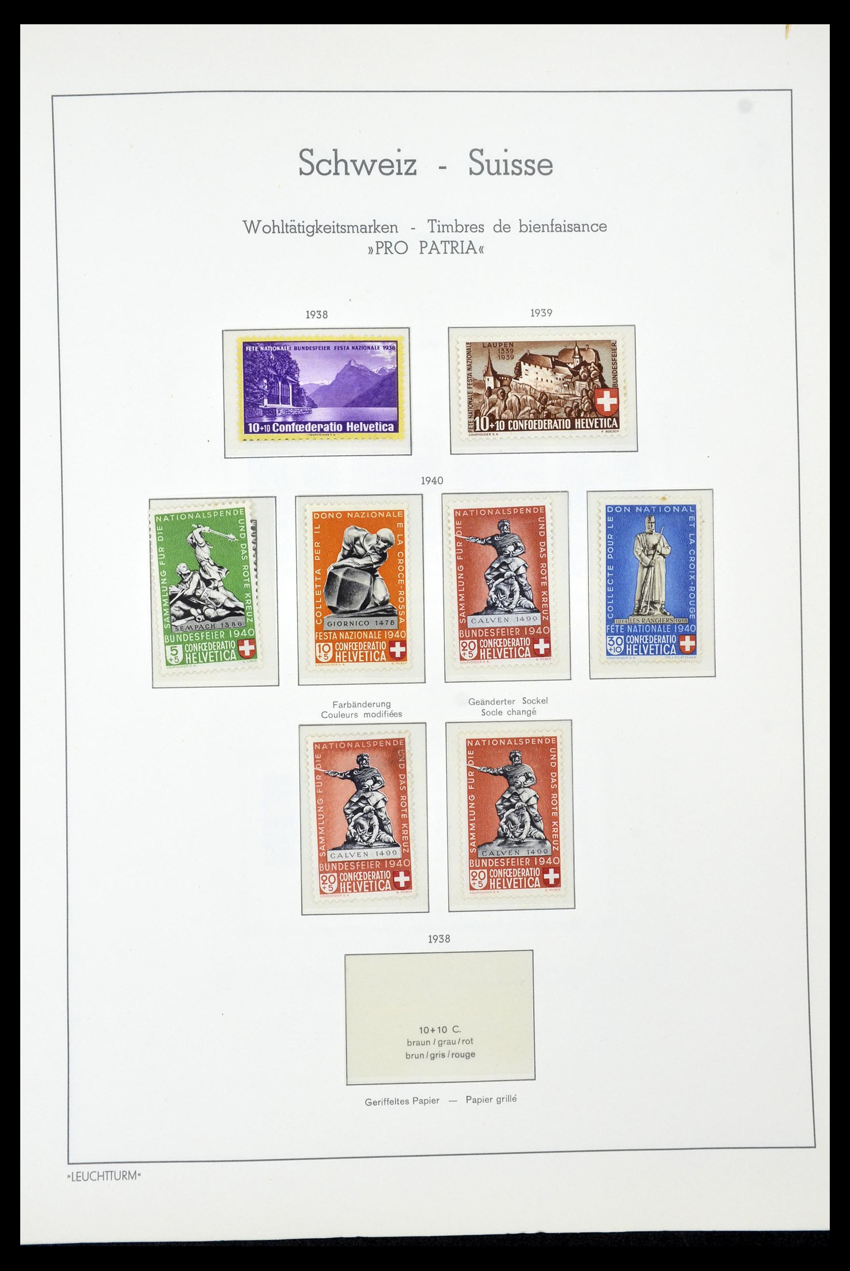 35030 129 - Stamp Collection 35030 Switzerland 1850-1997.