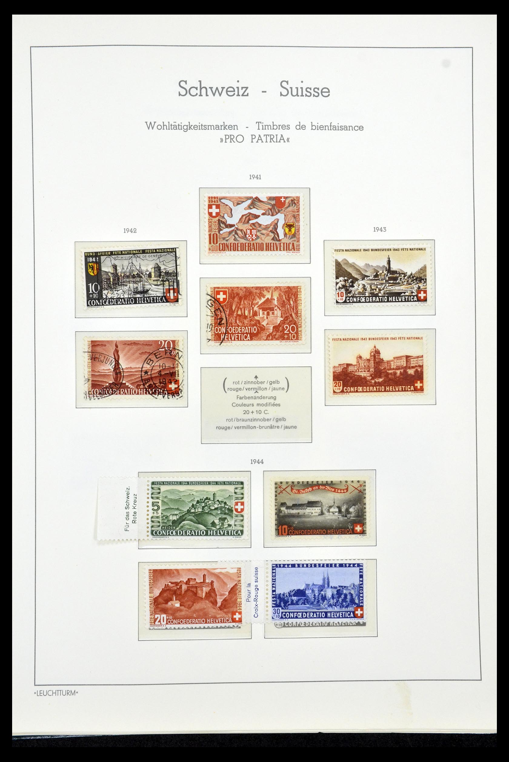 35030 131 - Stamp Collection 35030 Switzerland 1850-1997.