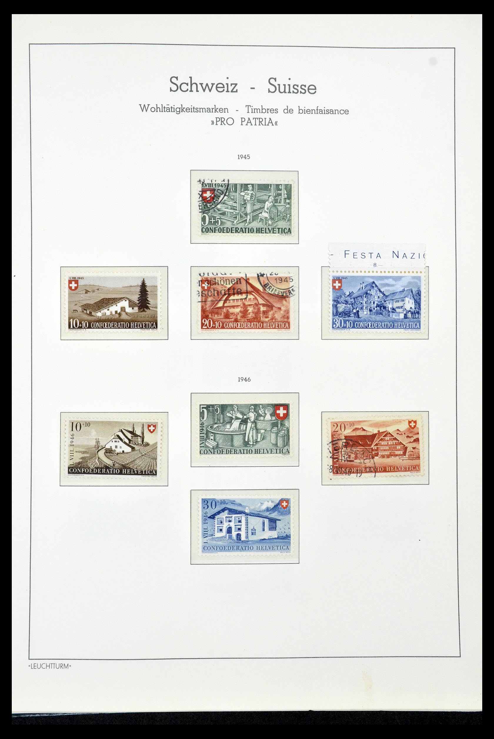 35030 132 - Stamp Collection 35030 Switzerland 1850-1997.