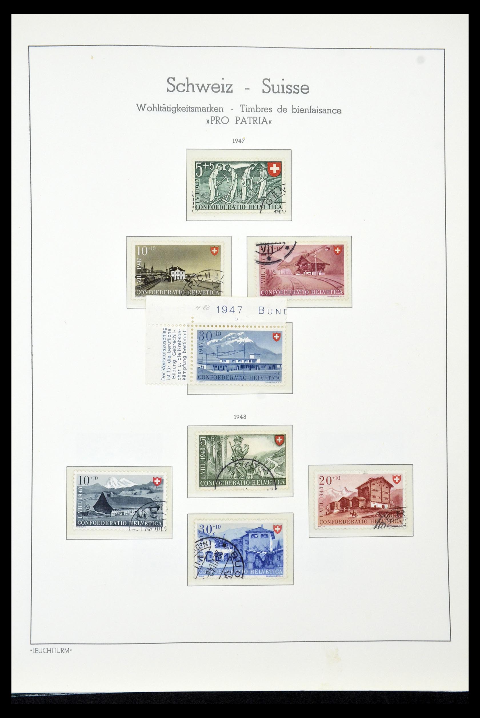 35030 133 - Stamp Collection 35030 Switzerland 1850-1997.