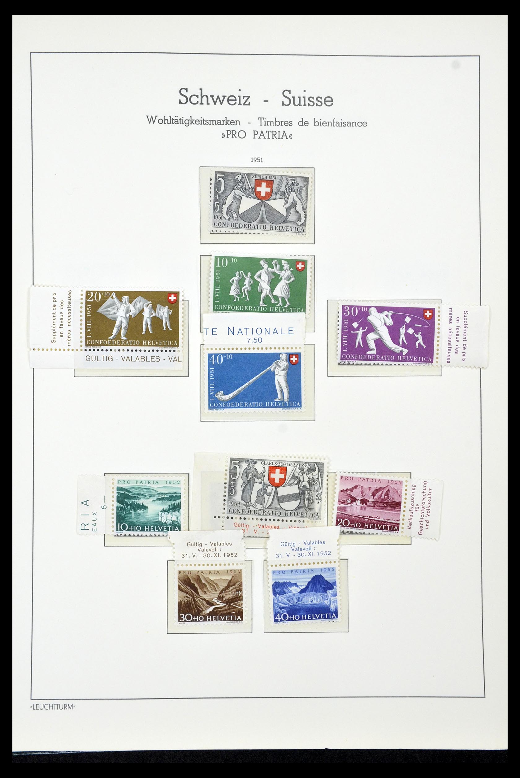 35030 135 - Stamp Collection 35030 Switzerland 1850-1997.