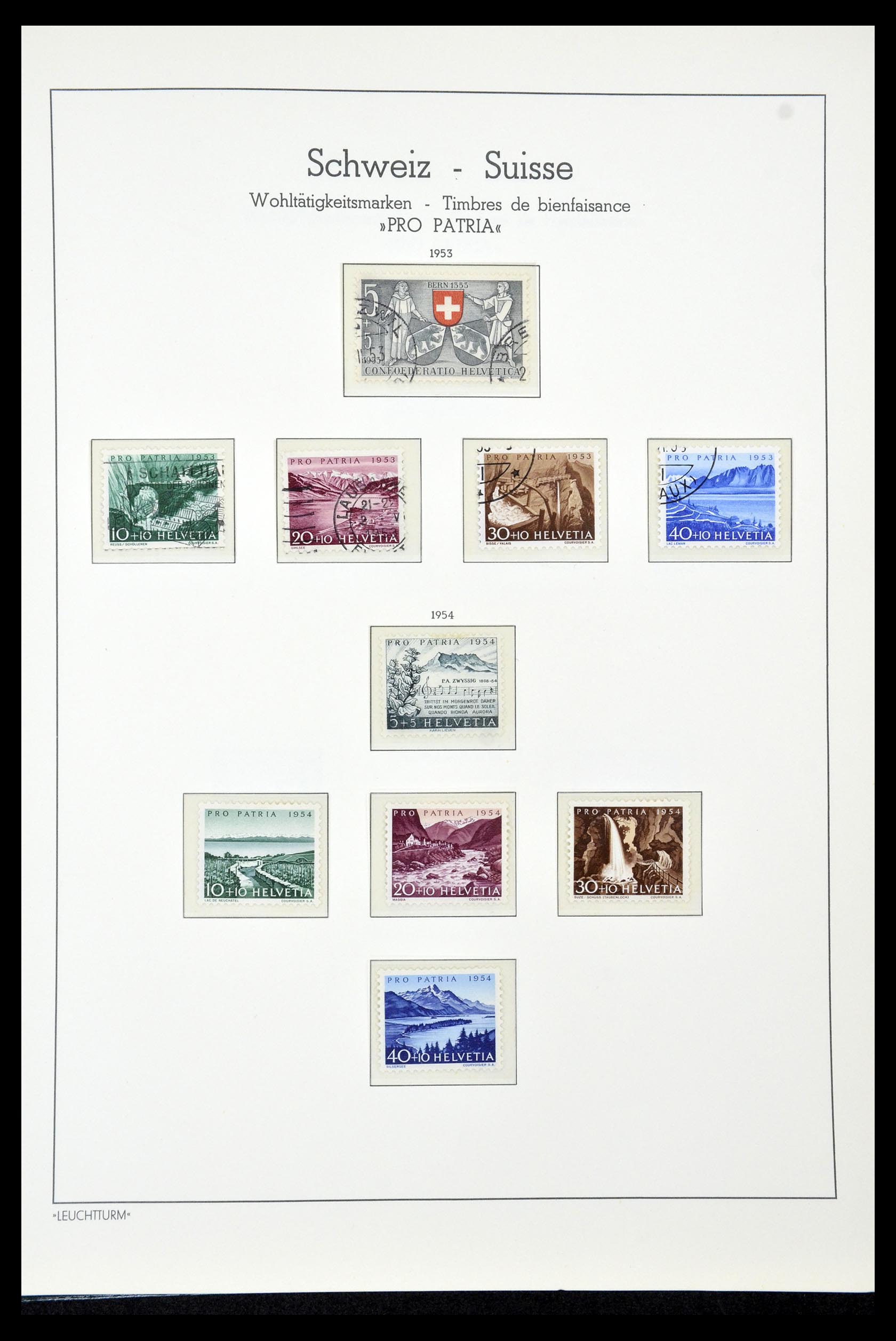 35030 136 - Stamp Collection 35030 Switzerland 1850-1997.