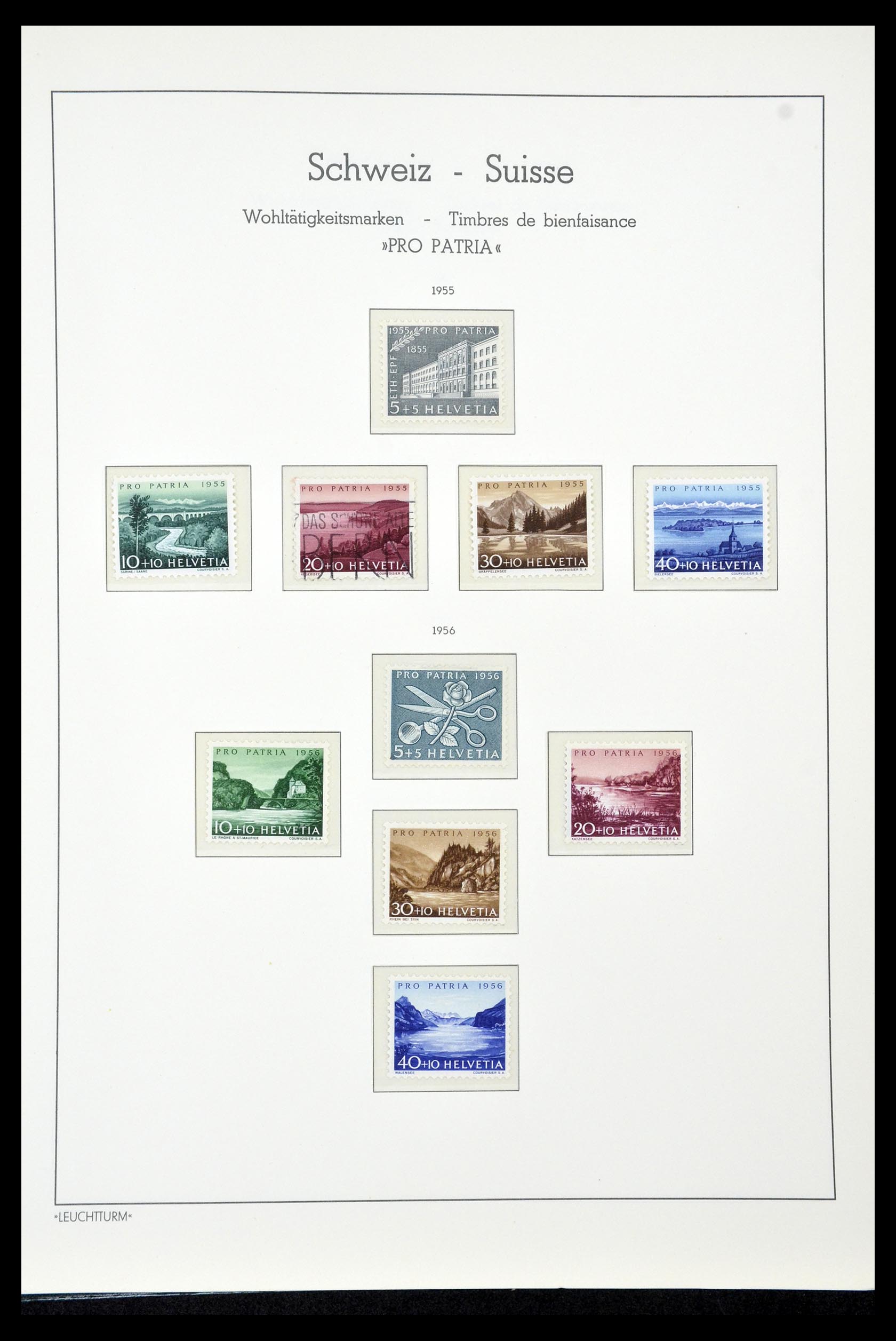 35030 137 - Stamp Collection 35030 Switzerland 1850-1997.