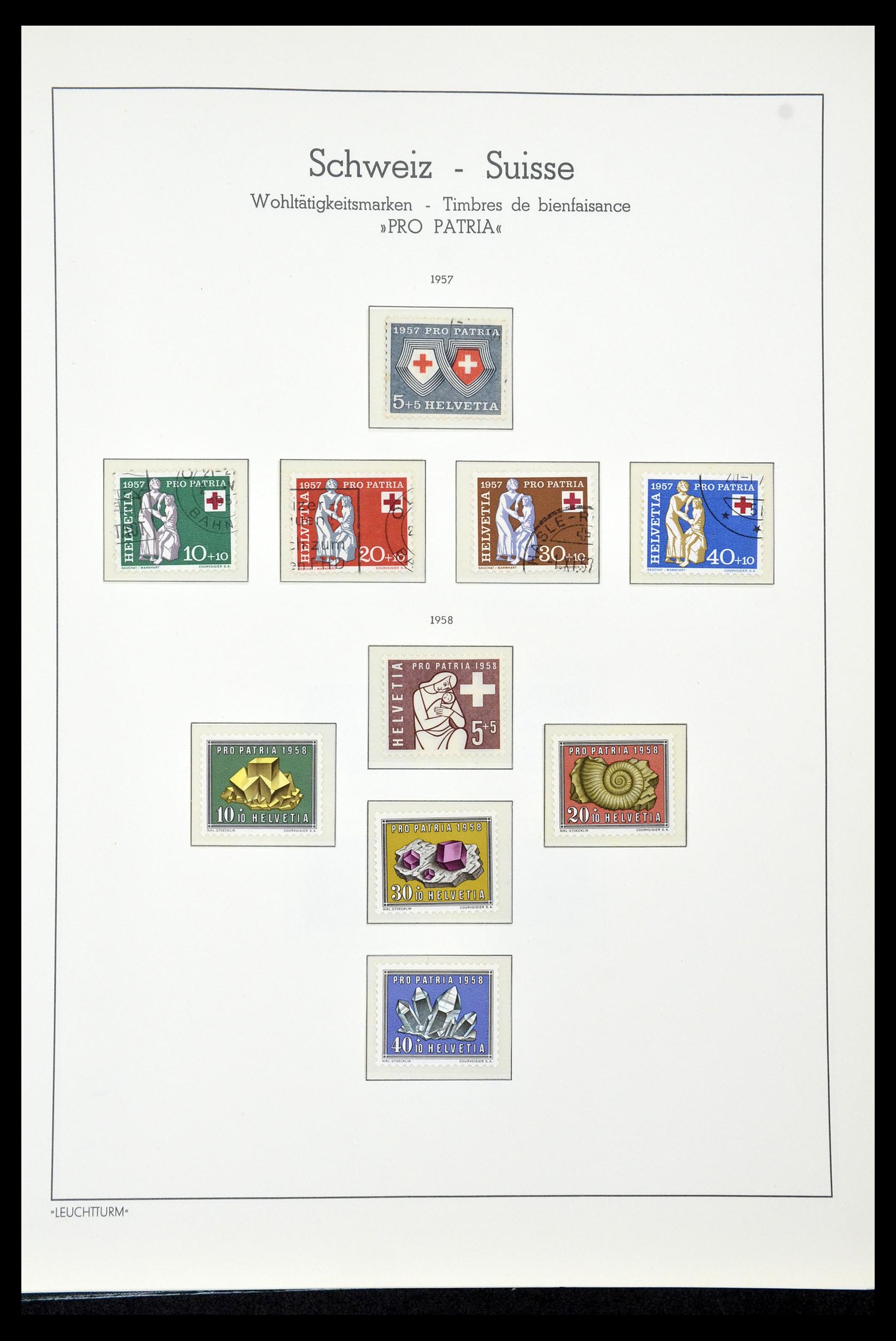 35030 138 - Stamp Collection 35030 Switzerland 1850-1997.