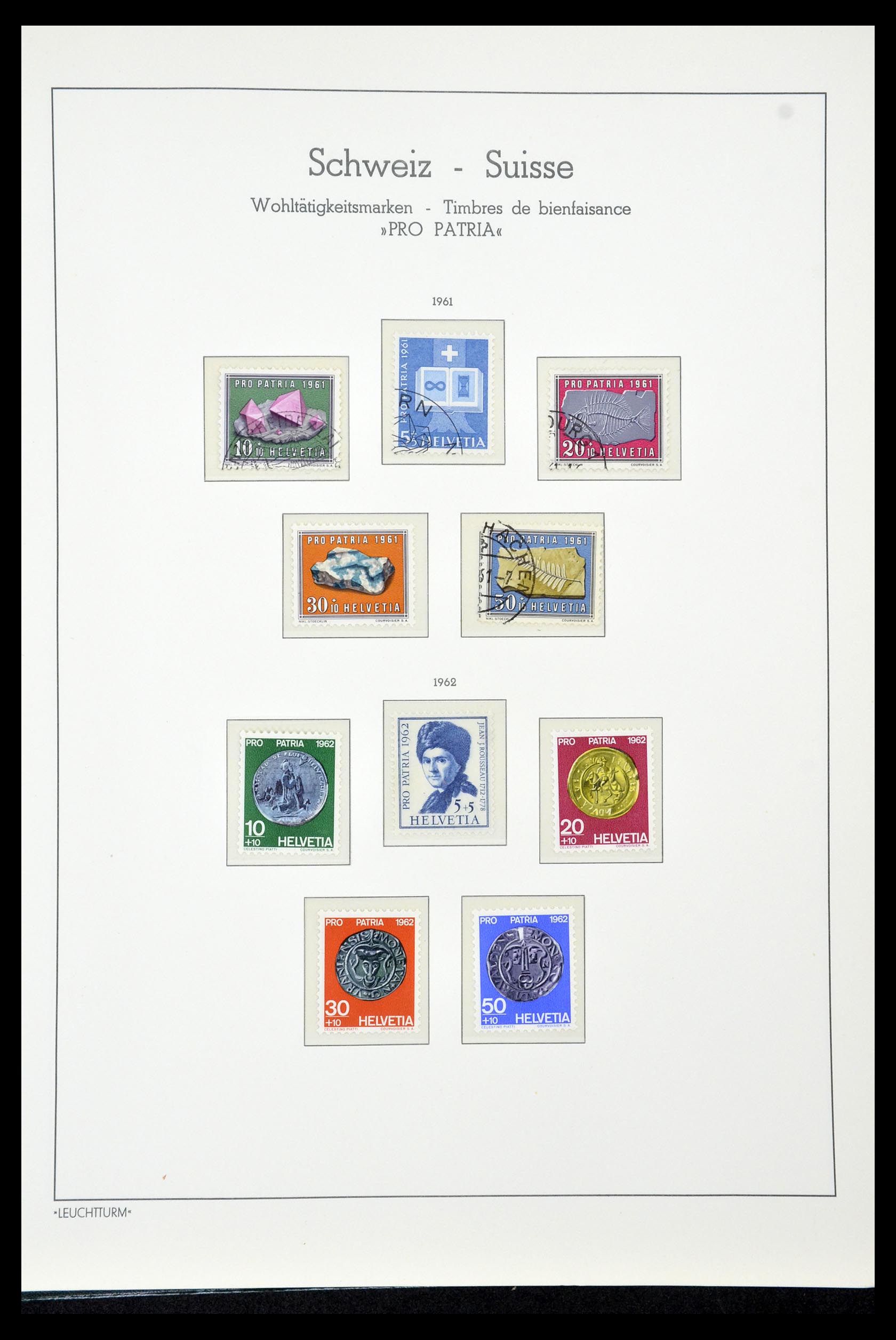 35030 140 - Stamp Collection 35030 Switzerland 1850-1997.