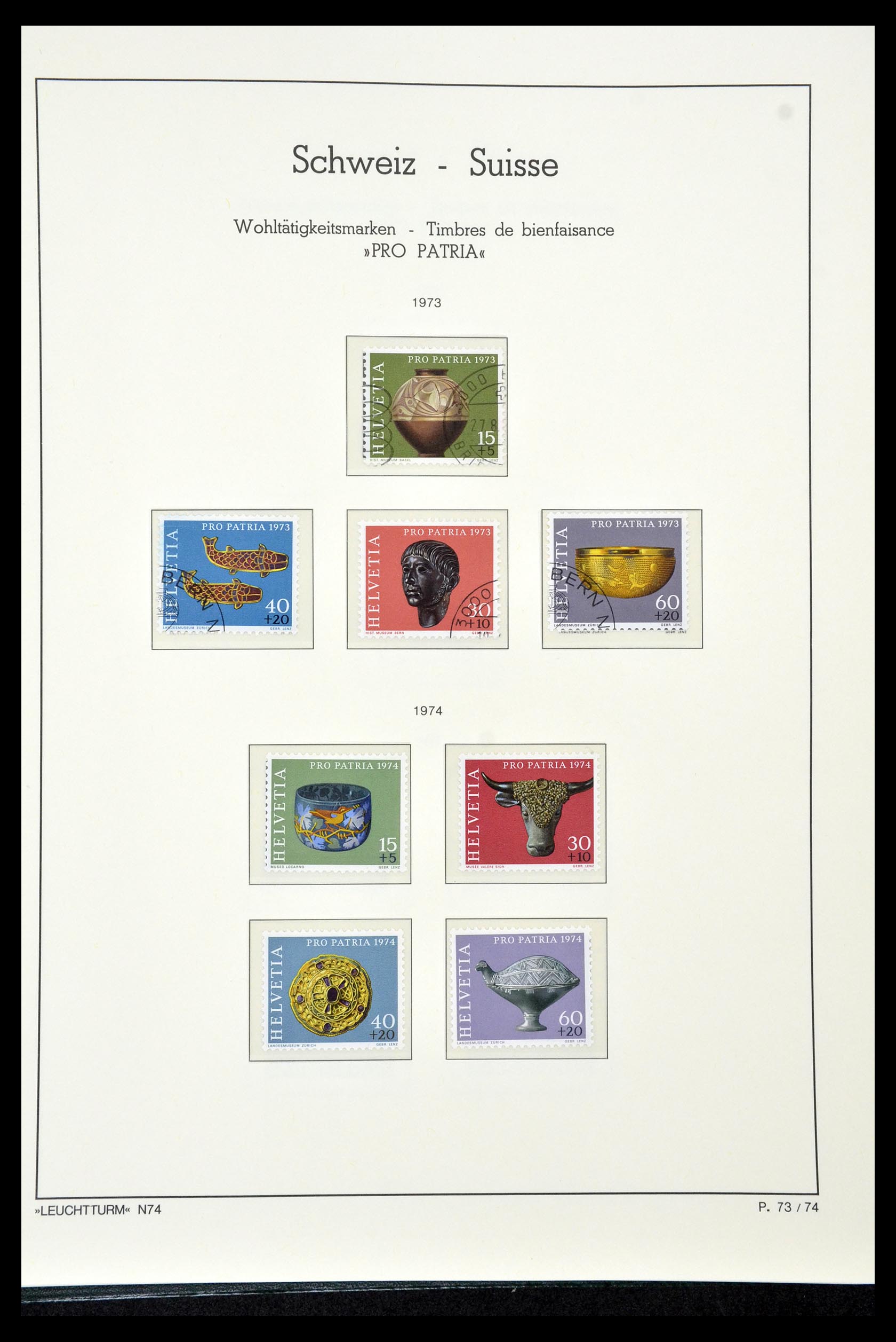 35030 144 - Stamp Collection 35030 Switzerland 1850-1997.