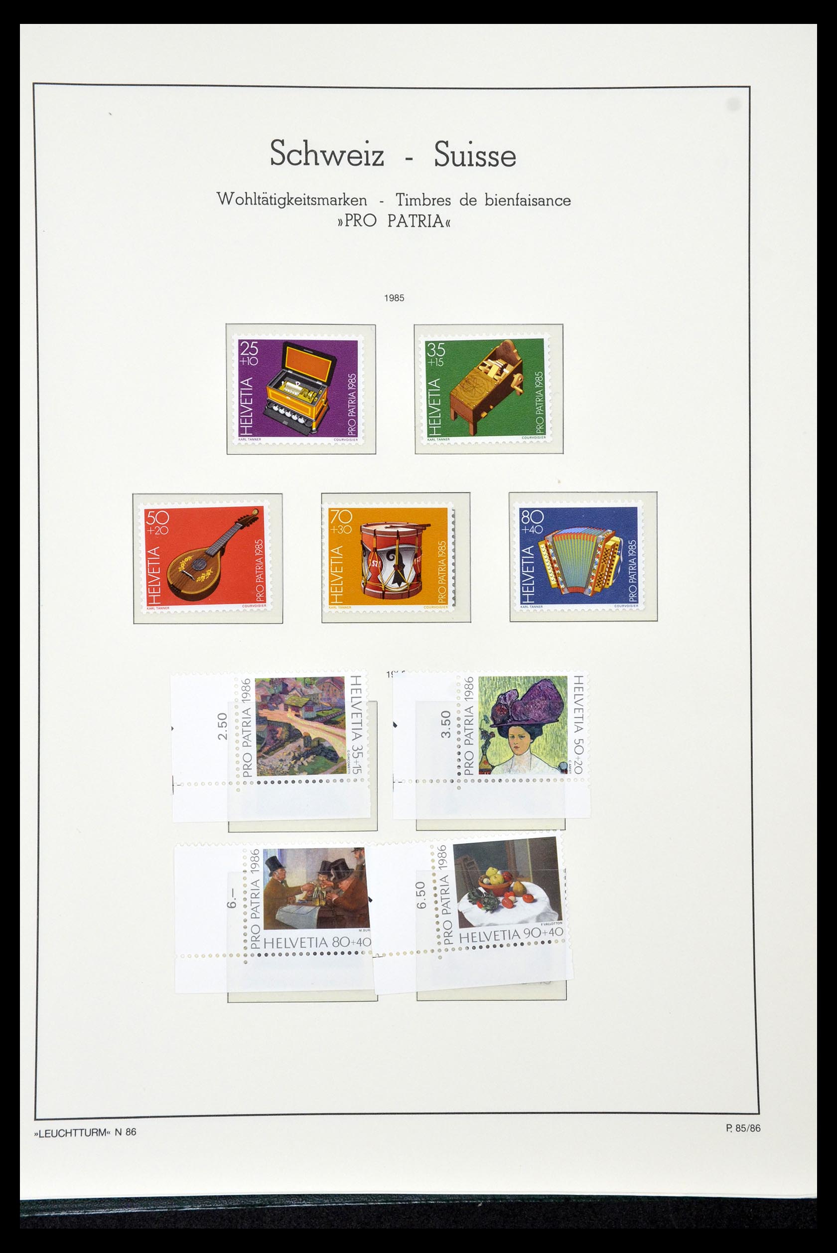 35030 151 - Stamp Collection 35030 Switzerland 1850-1997.