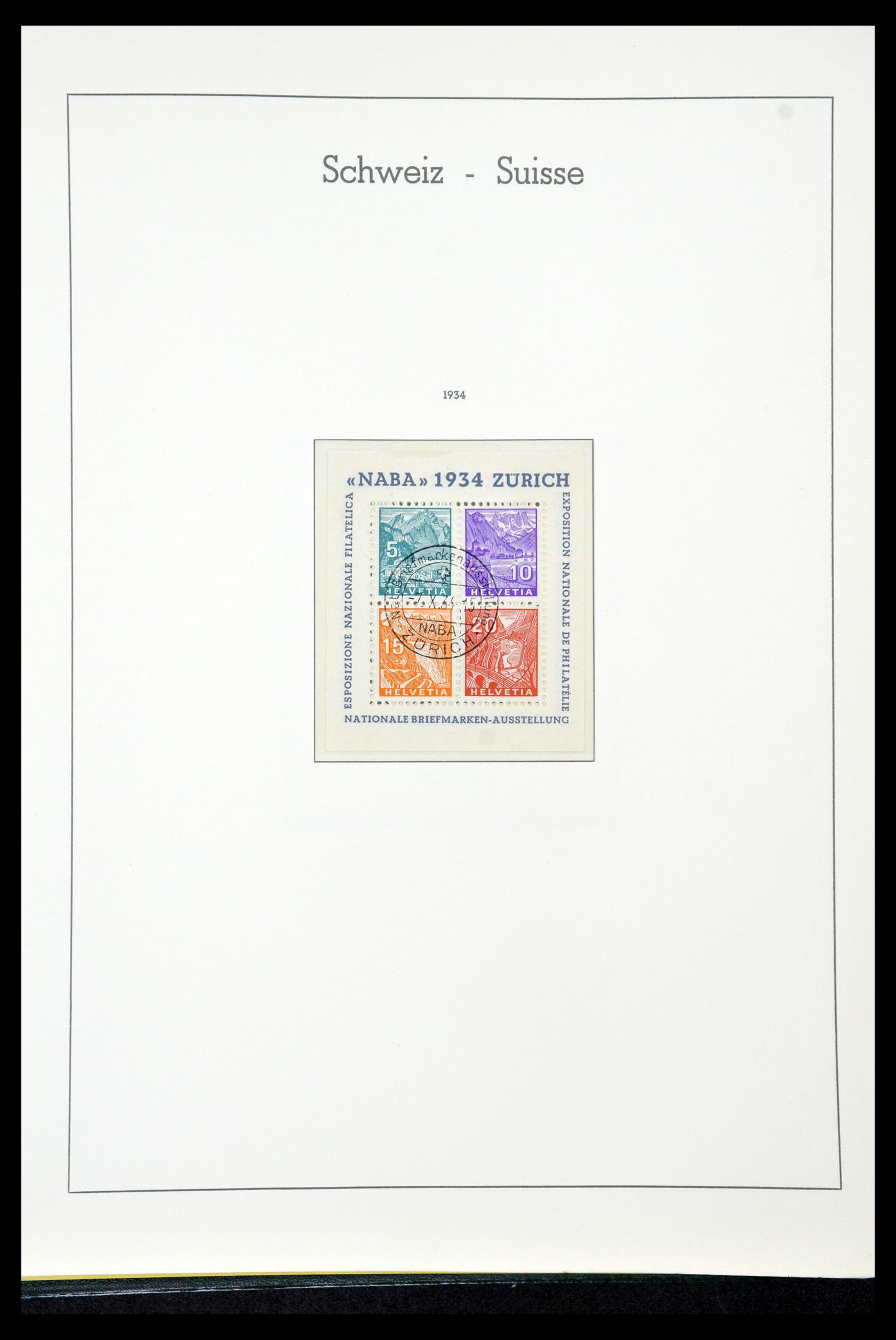 35030 156 - Stamp Collection 35030 Switzerland 1850-1997.