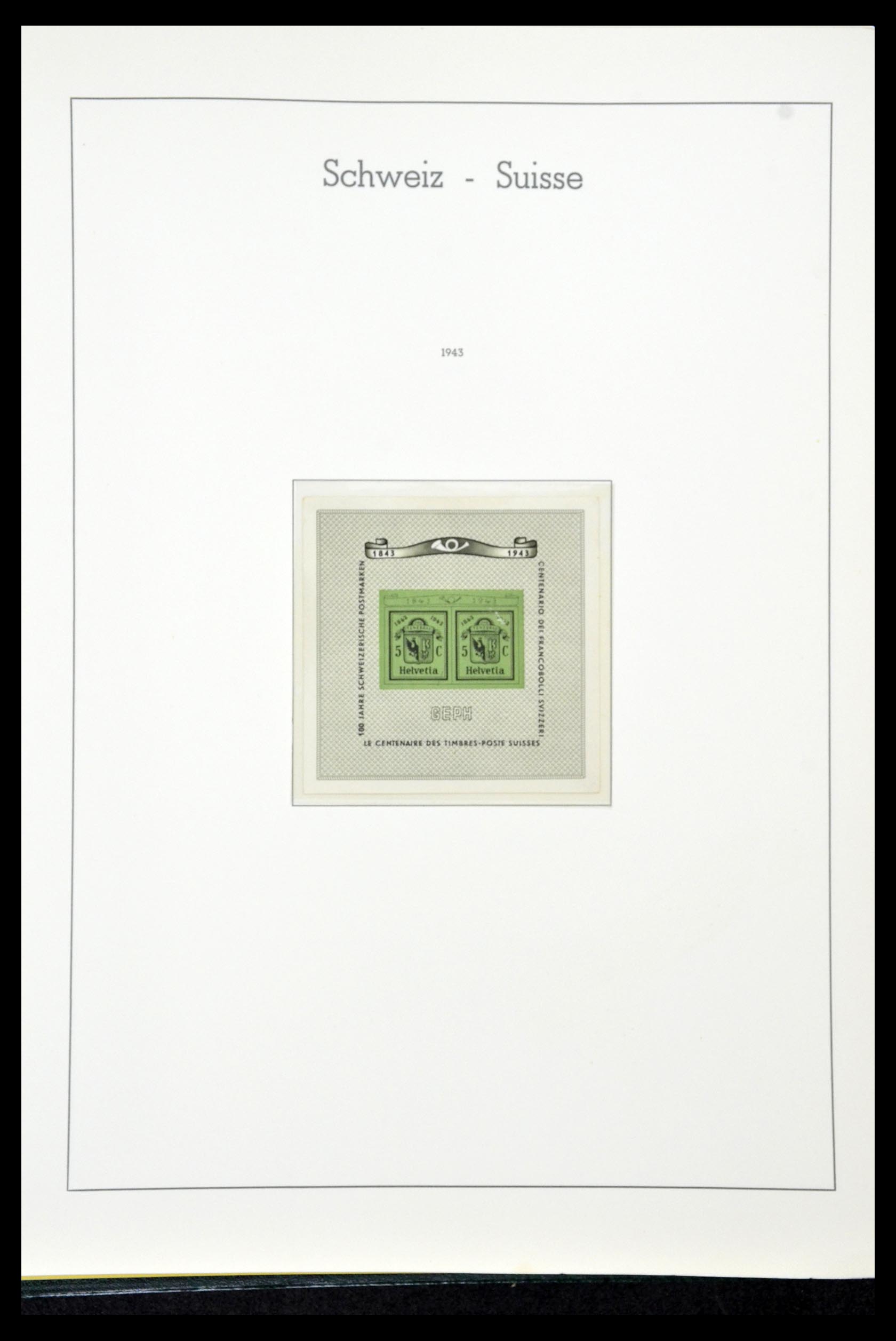 35030 158 - Stamp Collection 35030 Switzerland 1850-1997.