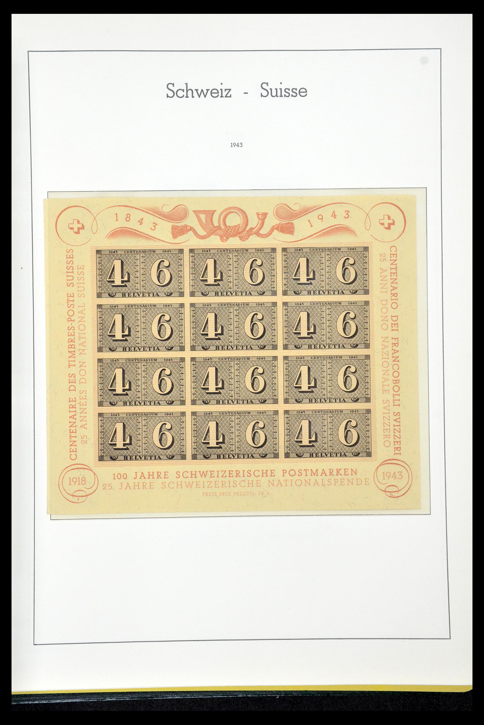 35030 160 - Stamp Collection 35030 Switzerland 1850-1997.