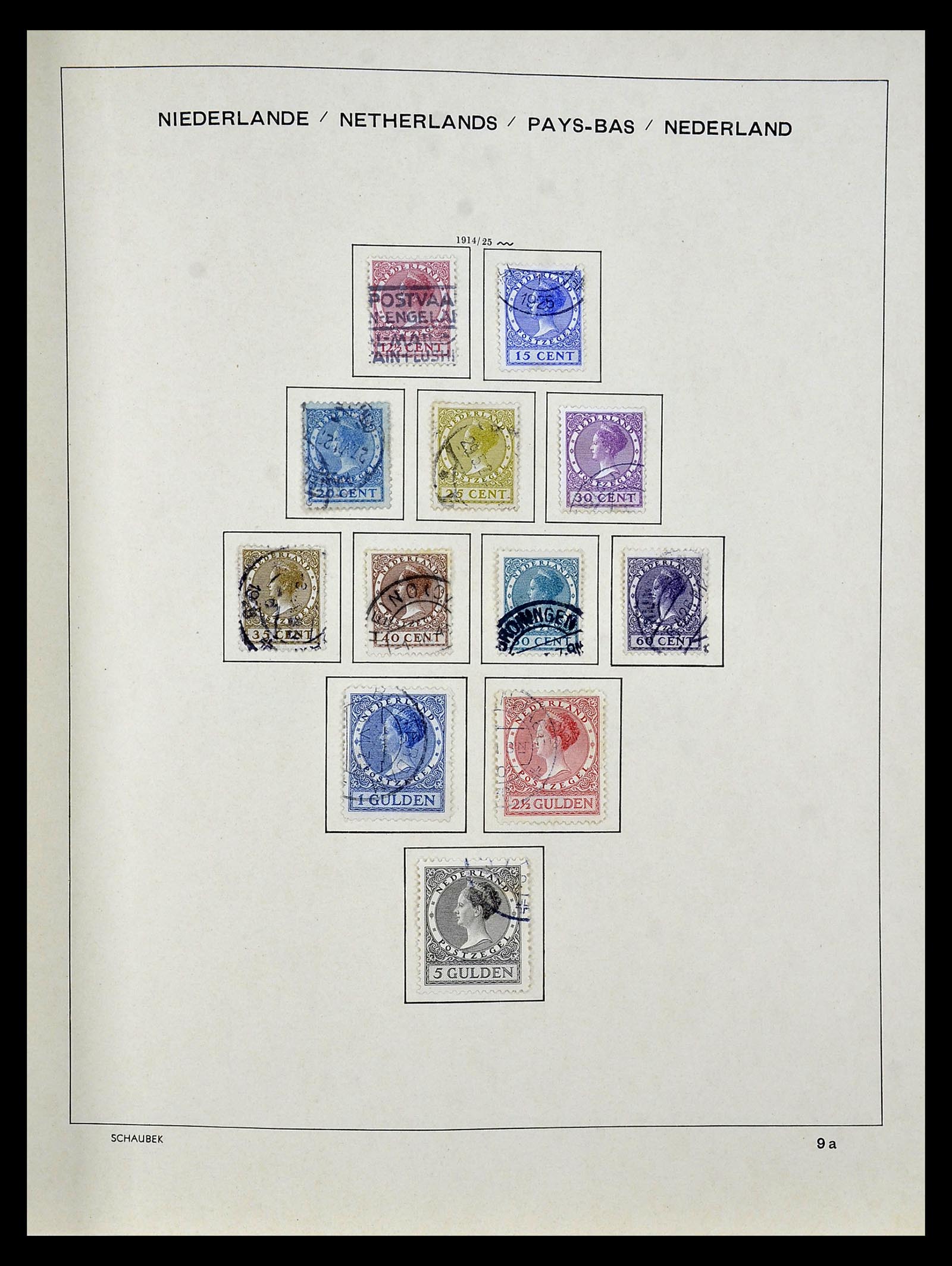 35031 008 - Stamp Collection 35031 Netherlands 1852-1970.