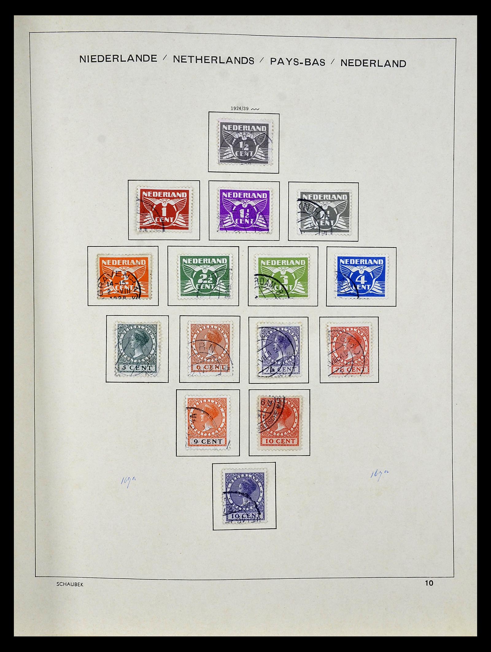 35031 009 - Stamp Collection 35031 Netherlands 1852-1970.