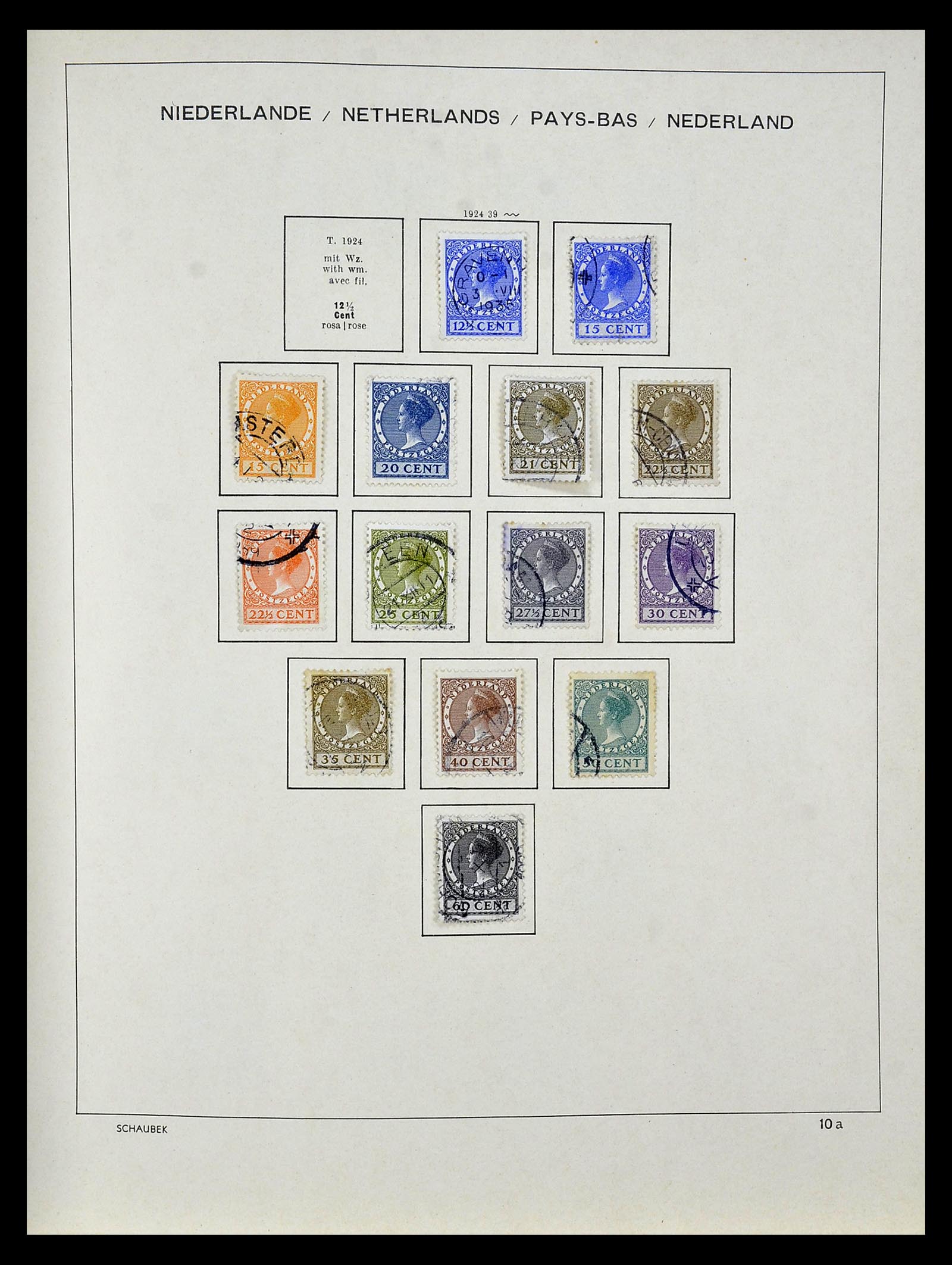 35031 010 - Stamp Collection 35031 Netherlands 1852-1970.