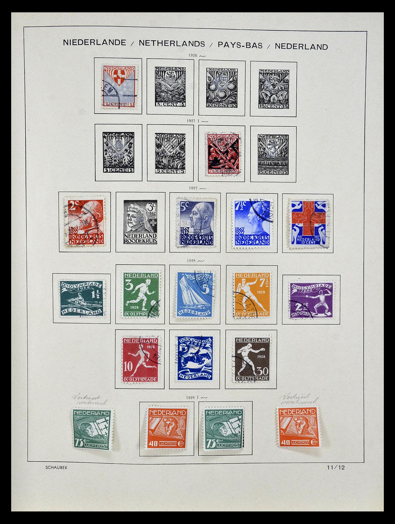 35031 011 - Stamp Collection 35031 Netherlands 1852-1970.