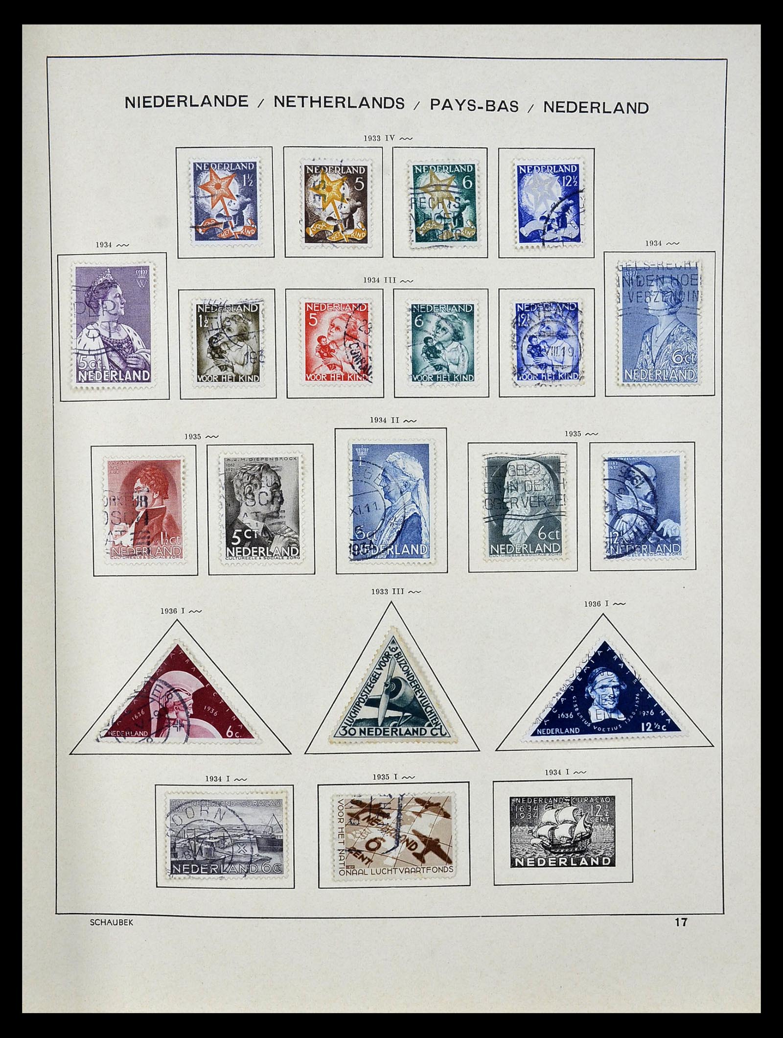 35031 014 - Stamp Collection 35031 Netherlands 1852-1970.