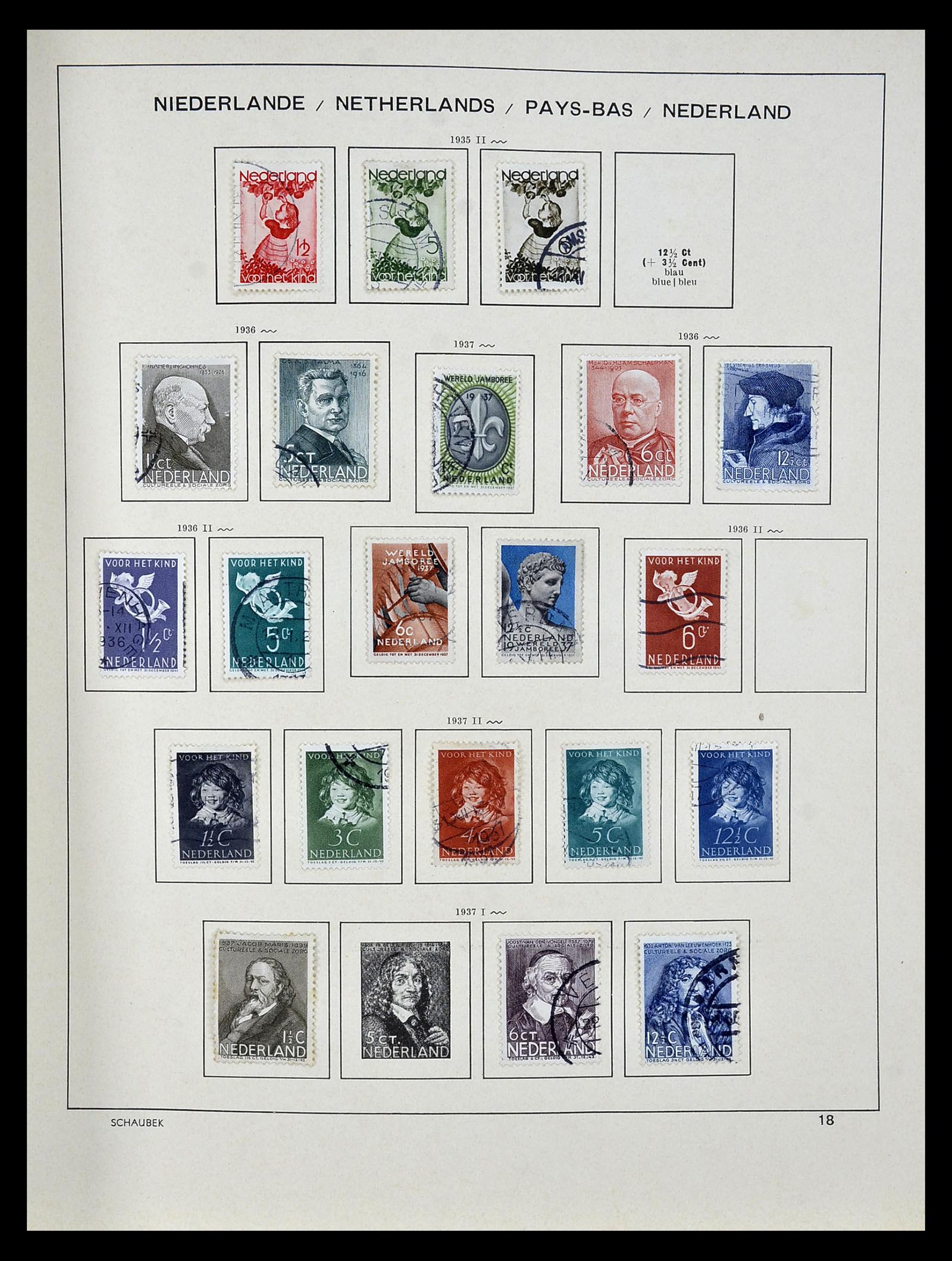 35031 015 - Stamp Collection 35031 Netherlands 1852-1970.
