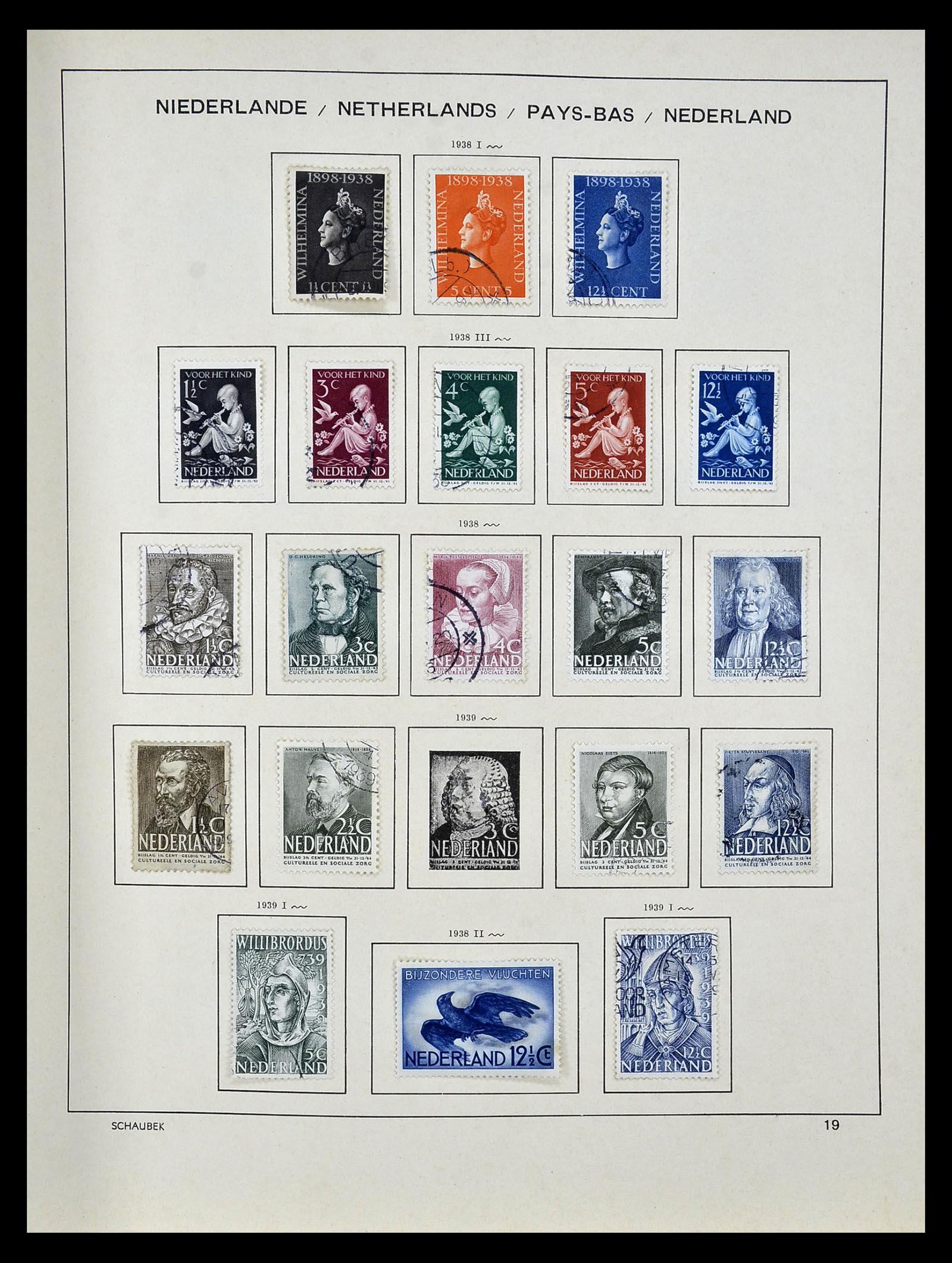 35031 016 - Stamp Collection 35031 Netherlands 1852-1970.