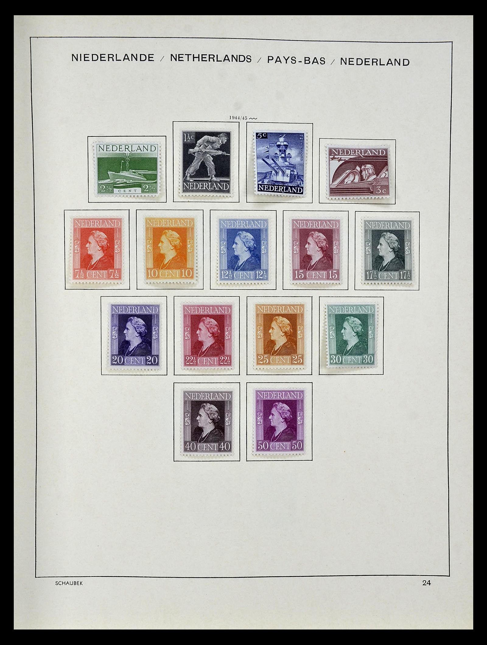35031 021 - Stamp Collection 35031 Netherlands 1852-1970.