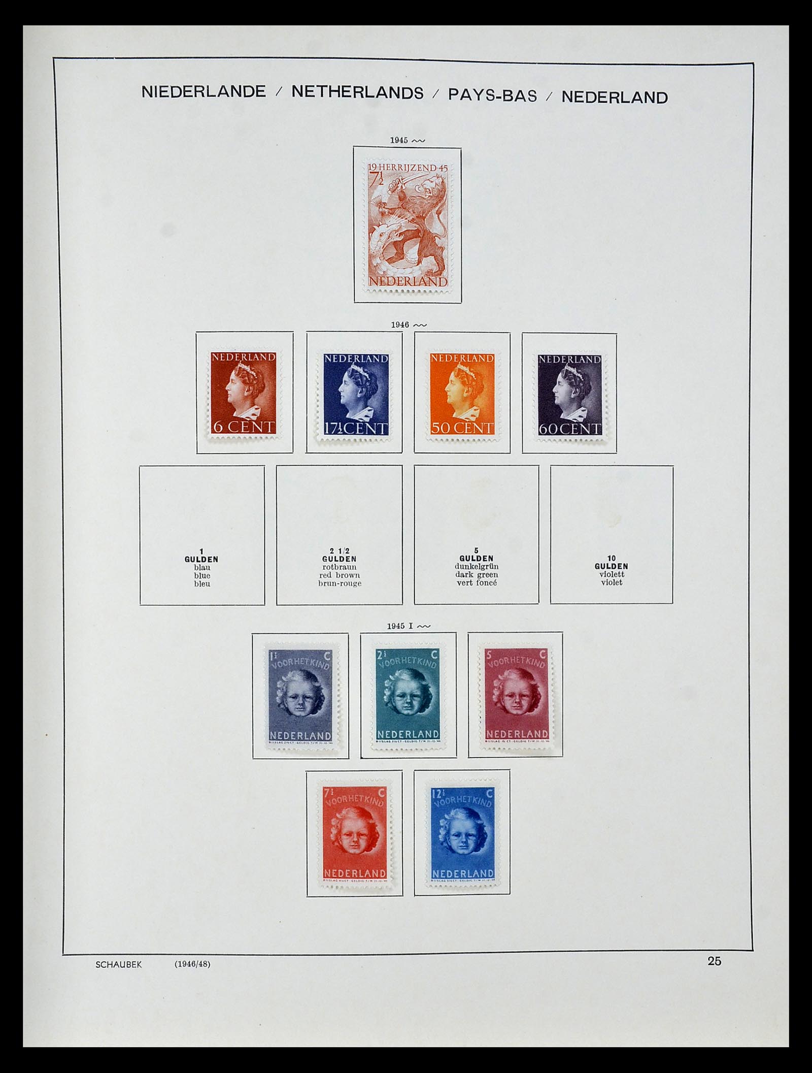 35031 022 - Stamp Collection 35031 Netherlands 1852-1970.