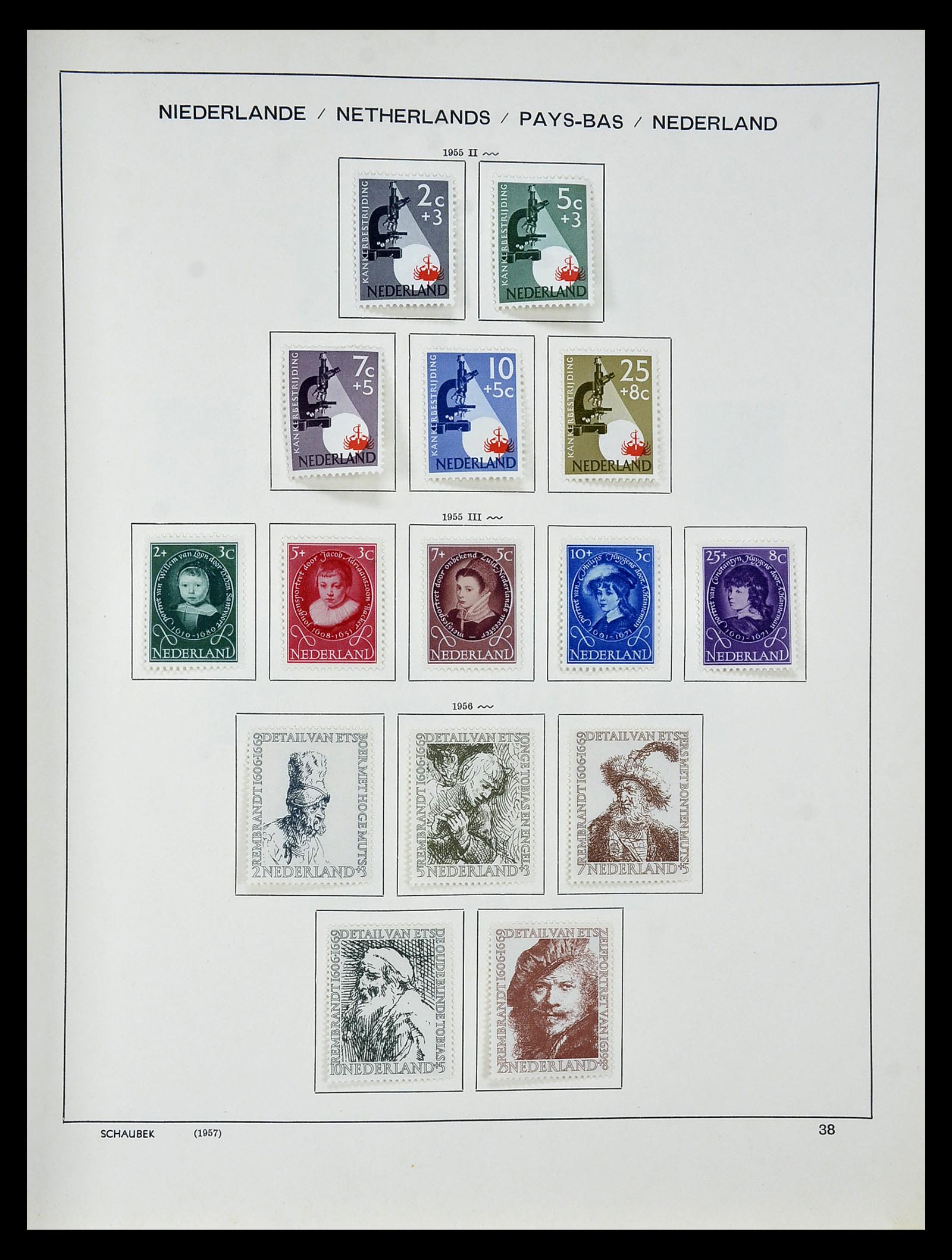 35031 036 - Stamp Collection 35031 Netherlands 1852-1970.