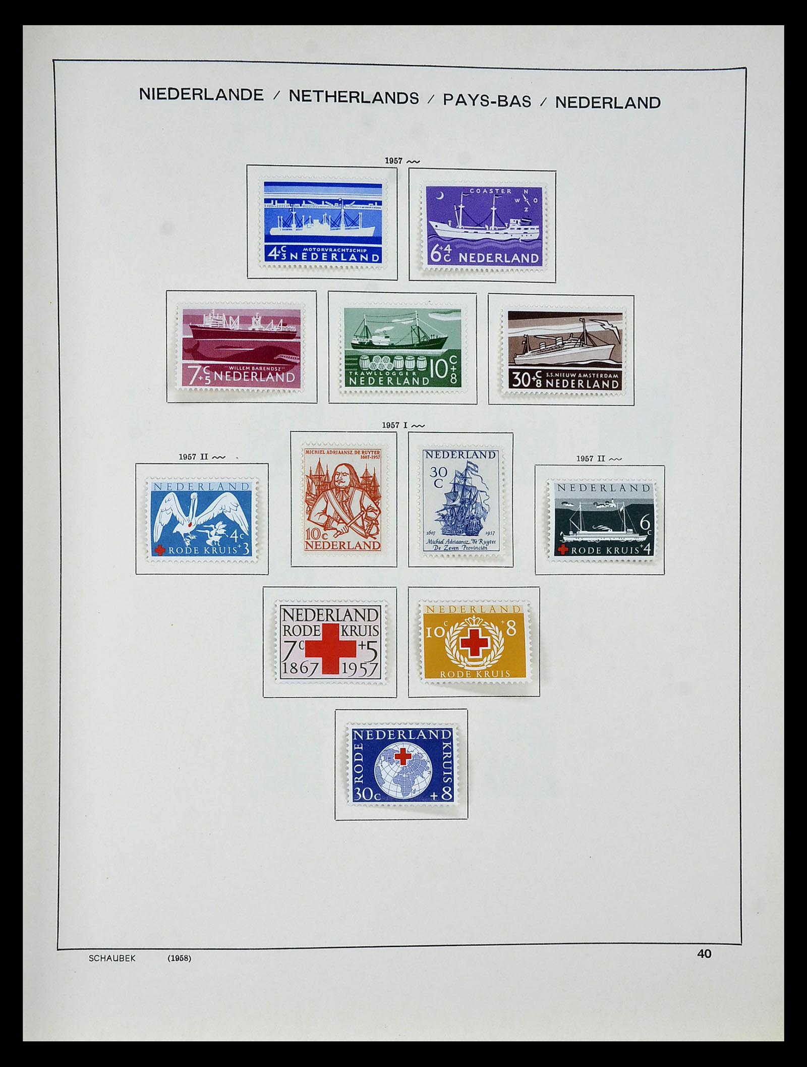 35031 038 - Stamp Collection 35031 Netherlands 1852-1970.