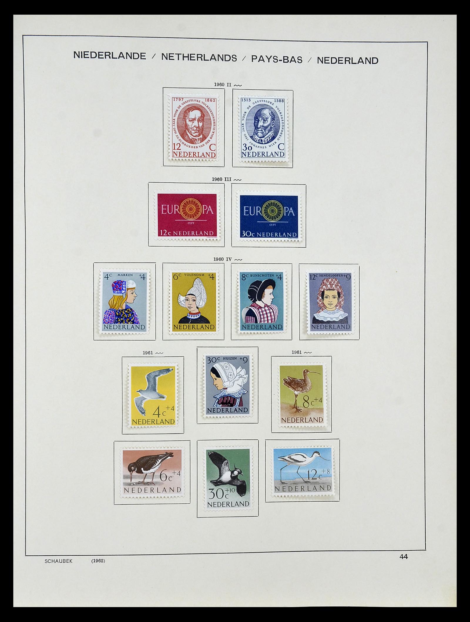 35031 042 - Stamp Collection 35031 Netherlands 1852-1970.