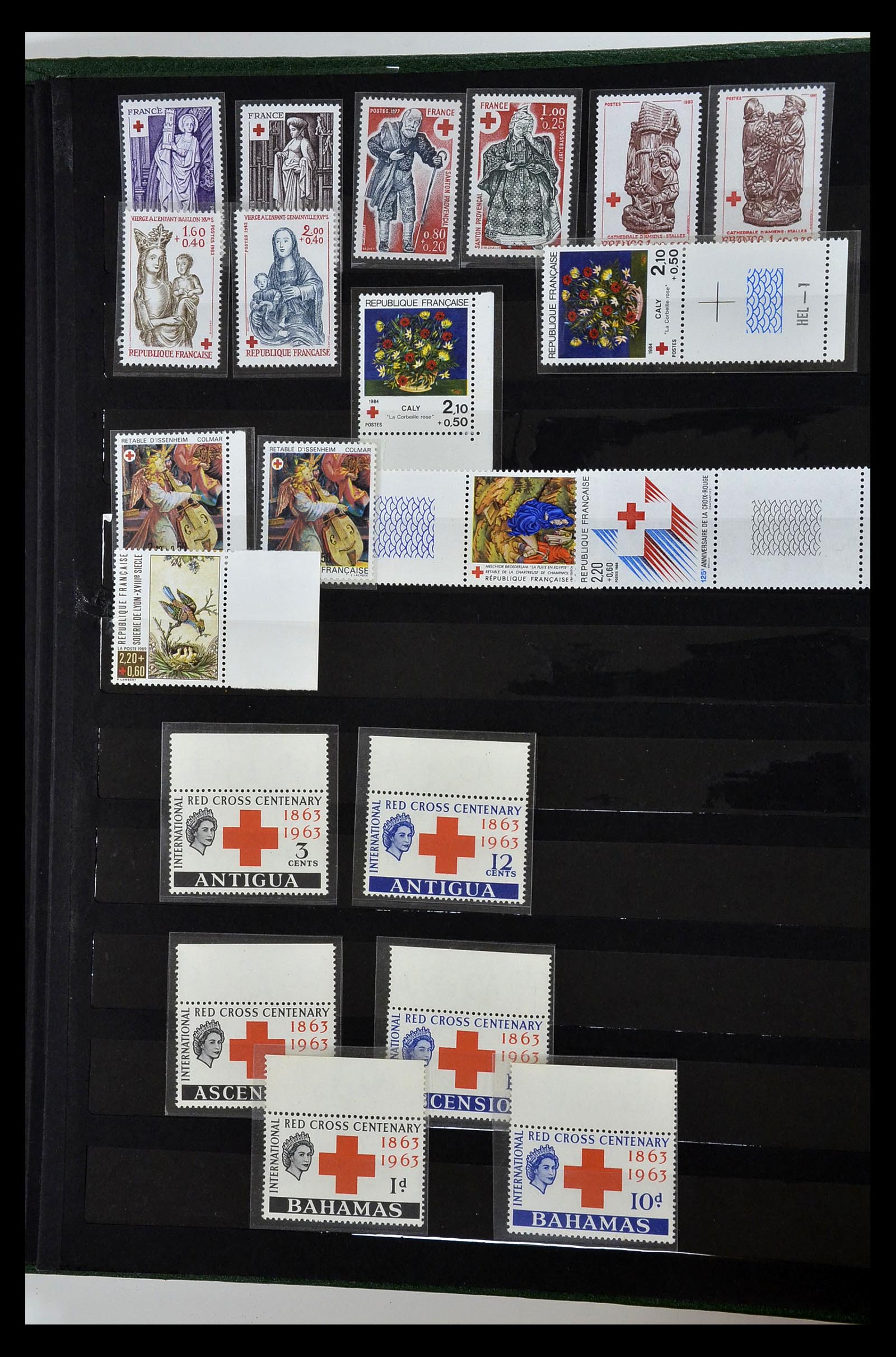 35032 006 - Postzegelverzameling 35032 Rode Kruis 1914-1990.