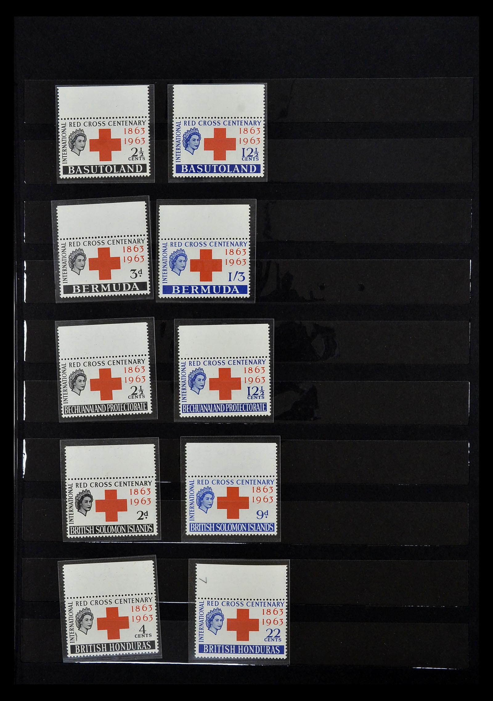 35032 007 - Postzegelverzameling 35032 Rode Kruis 1914-1990.