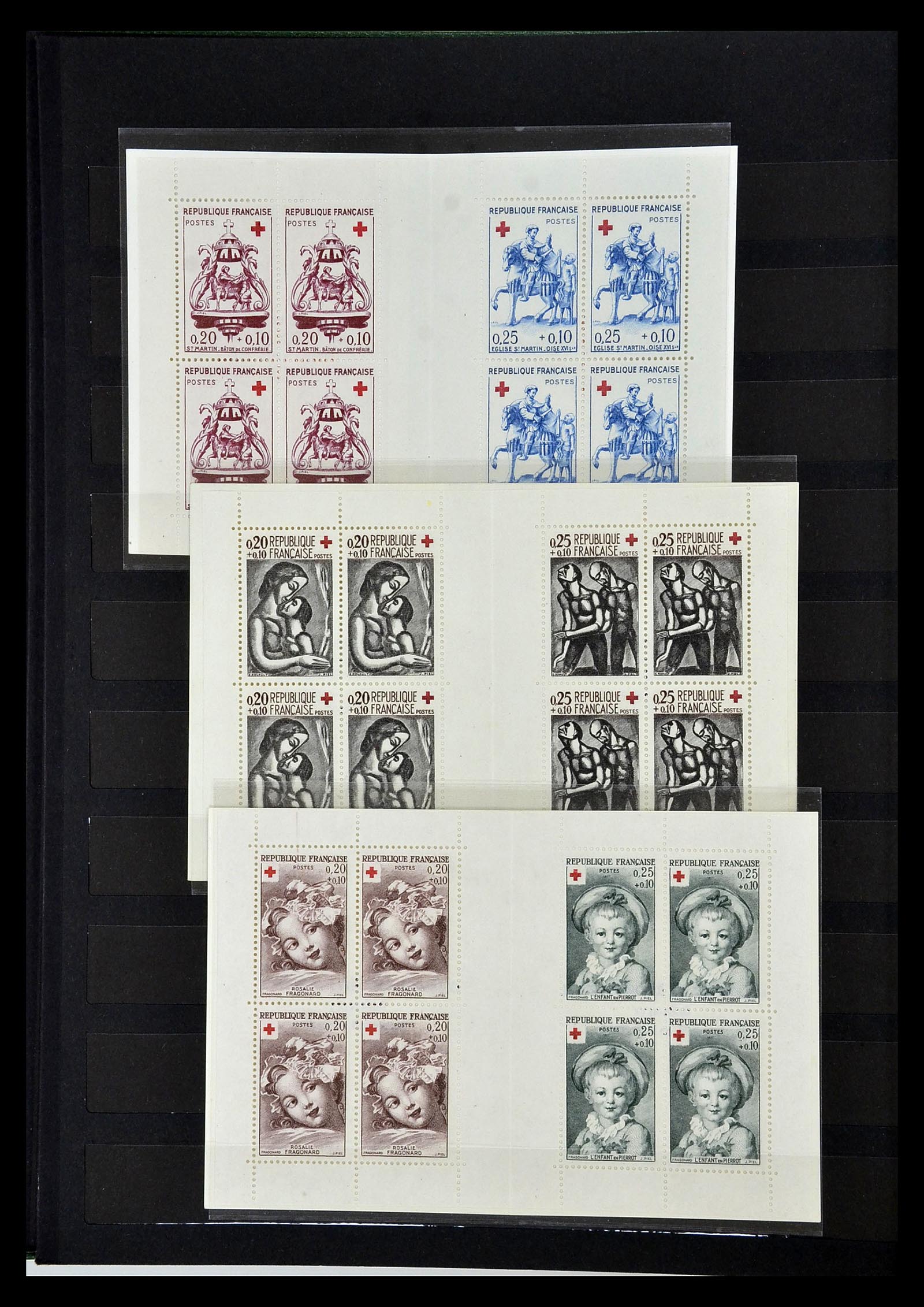 35032 014 - Postzegelverzameling 35032 Rode Kruis 1914-1990.