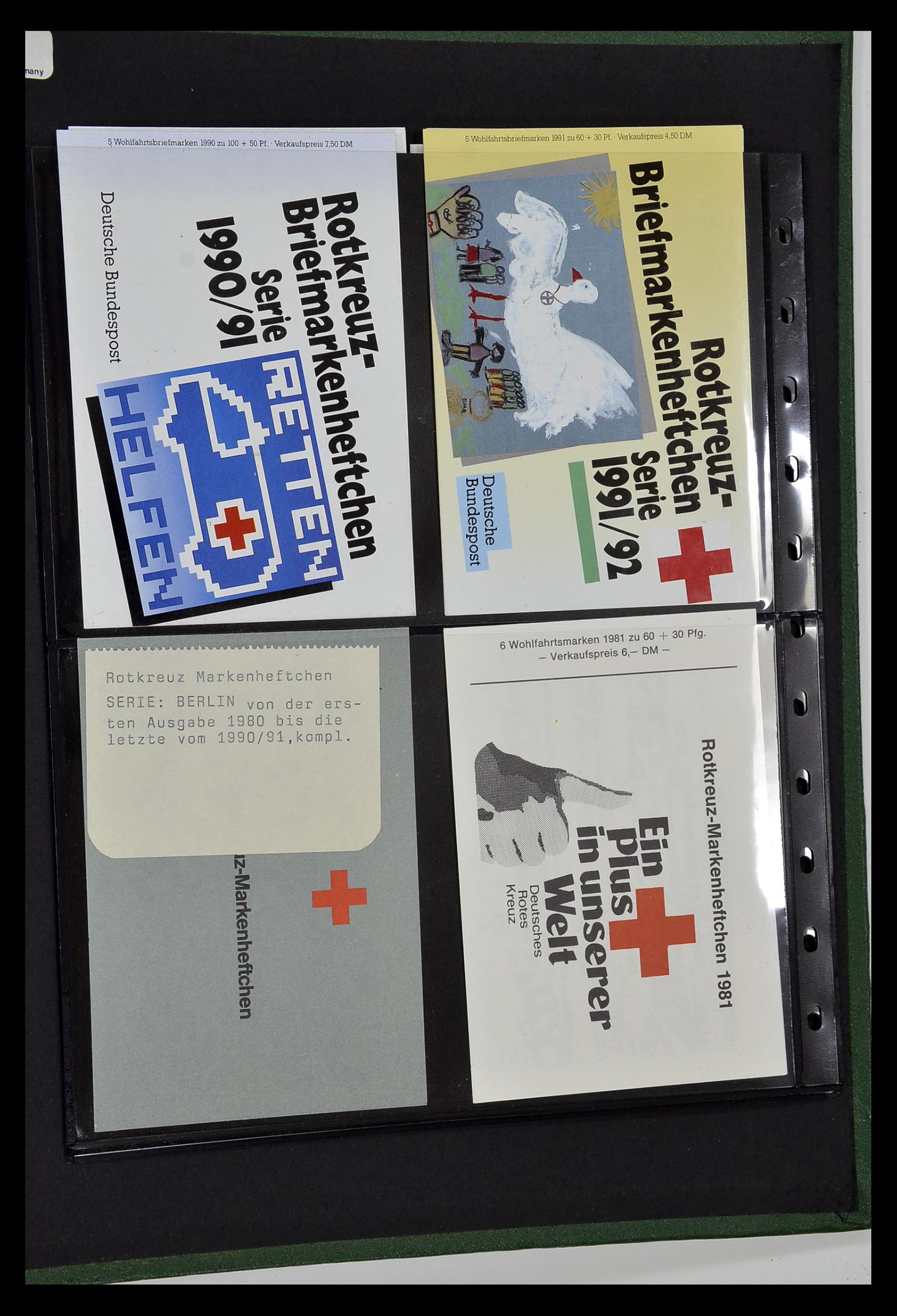 35032 037 - Postzegelverzameling 35032 Rode Kruis 1914-1990.