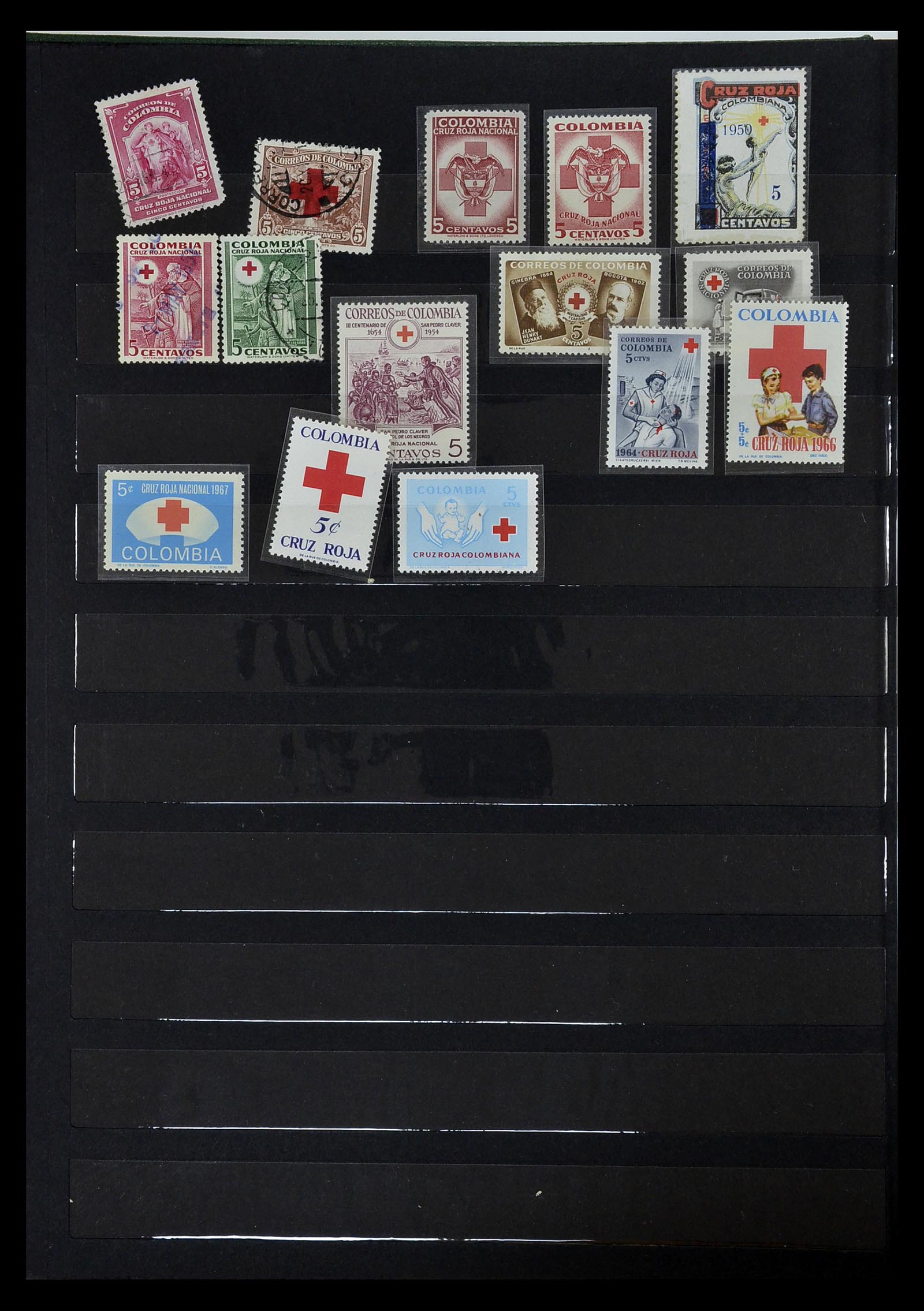 35032 062 - Postzegelverzameling 35032 Rode Kruis 1914-1990.