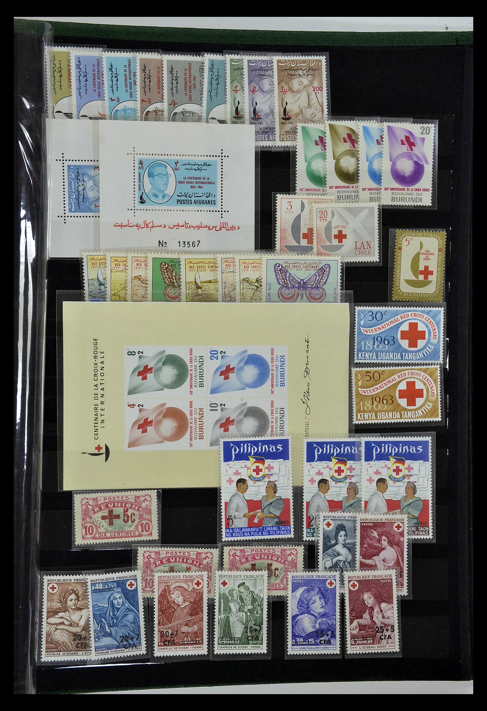 35032 070 - Postzegelverzameling 35032 Rode Kruis 1914-1990.