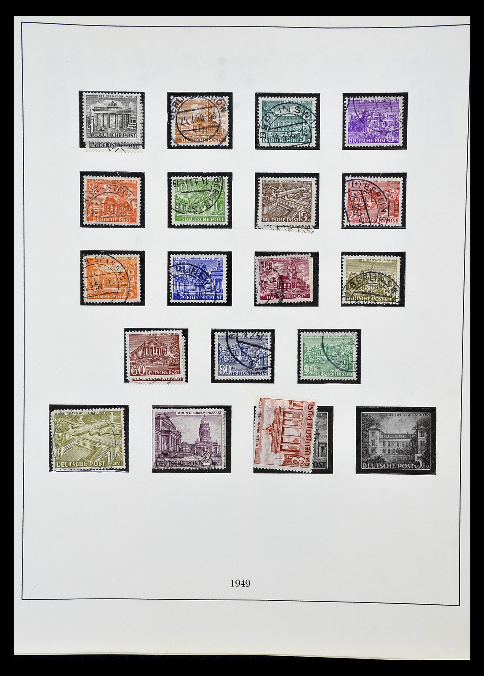 35033 004 - Postzegelverzameling 35033 Berlijn 1948-1990.